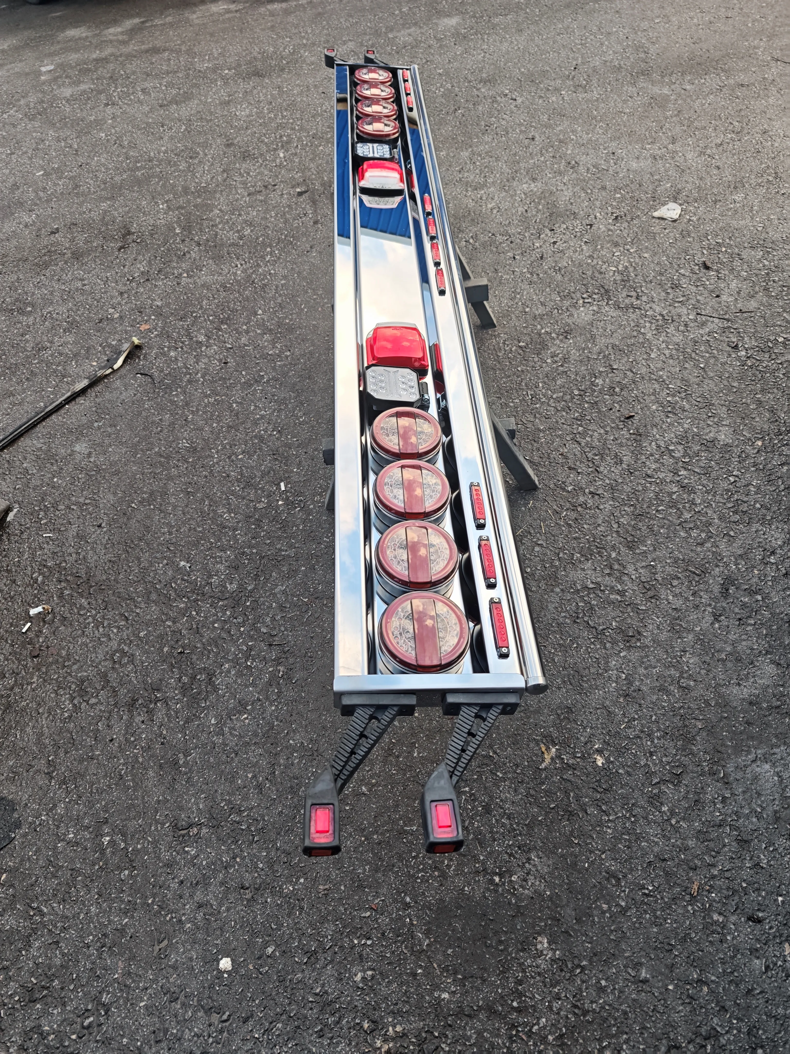 KAMYON KAMYONET DORSE TREYLER KROM TAMPON (TÜM AYDINLATMA ÜRÜNLERİ DAHİL DOLU SET, TIR VE AĞIR VASITALARA UYUMLU)