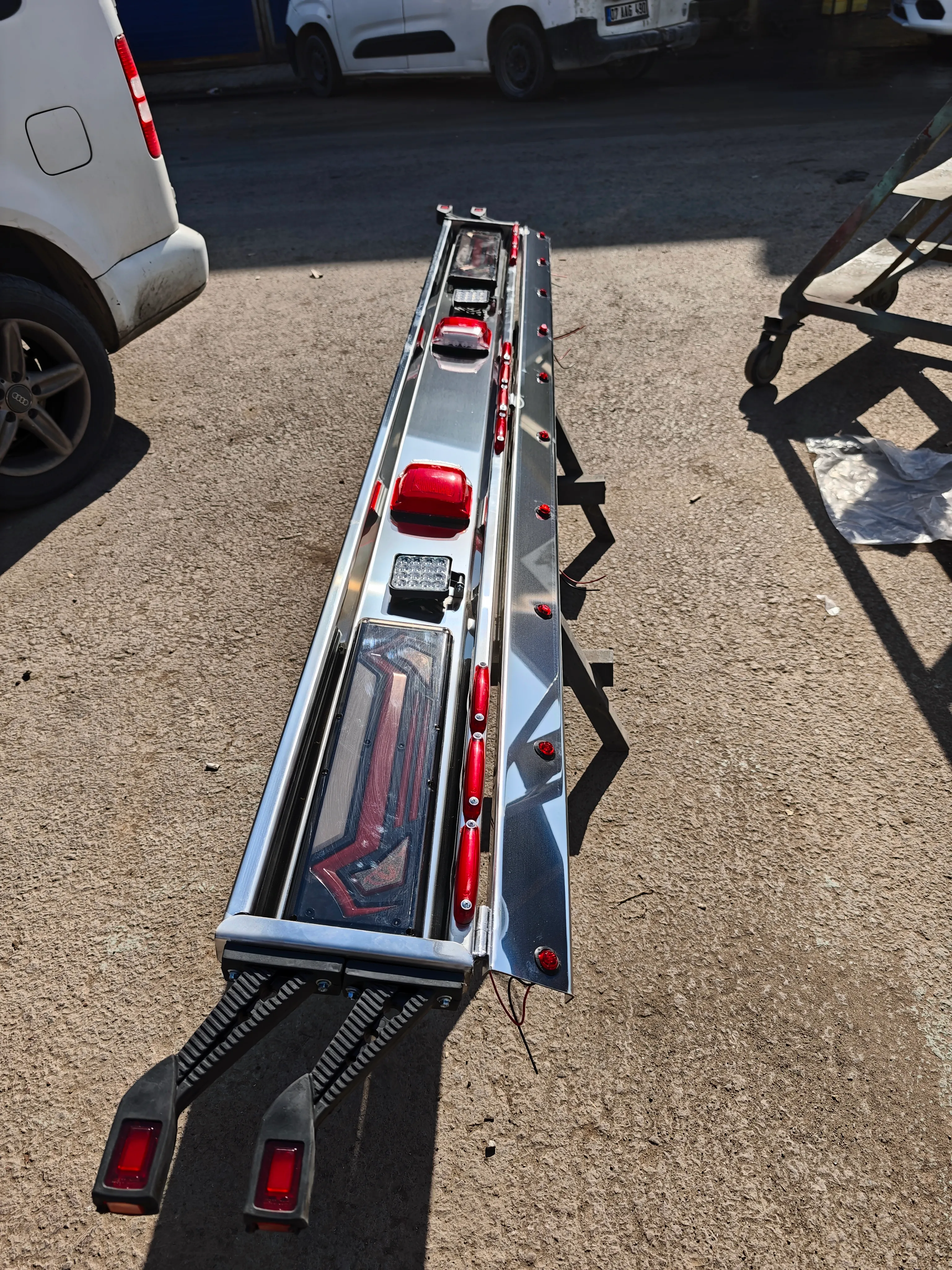 KAMYON KAMYONET DORSE TREYLER KROM TAMPON (TÜM AYDINLATMA ÜRÜNLERİ DAHİL DOLU SET, TIR VE AĞIR VASITALARA UYUMLU)