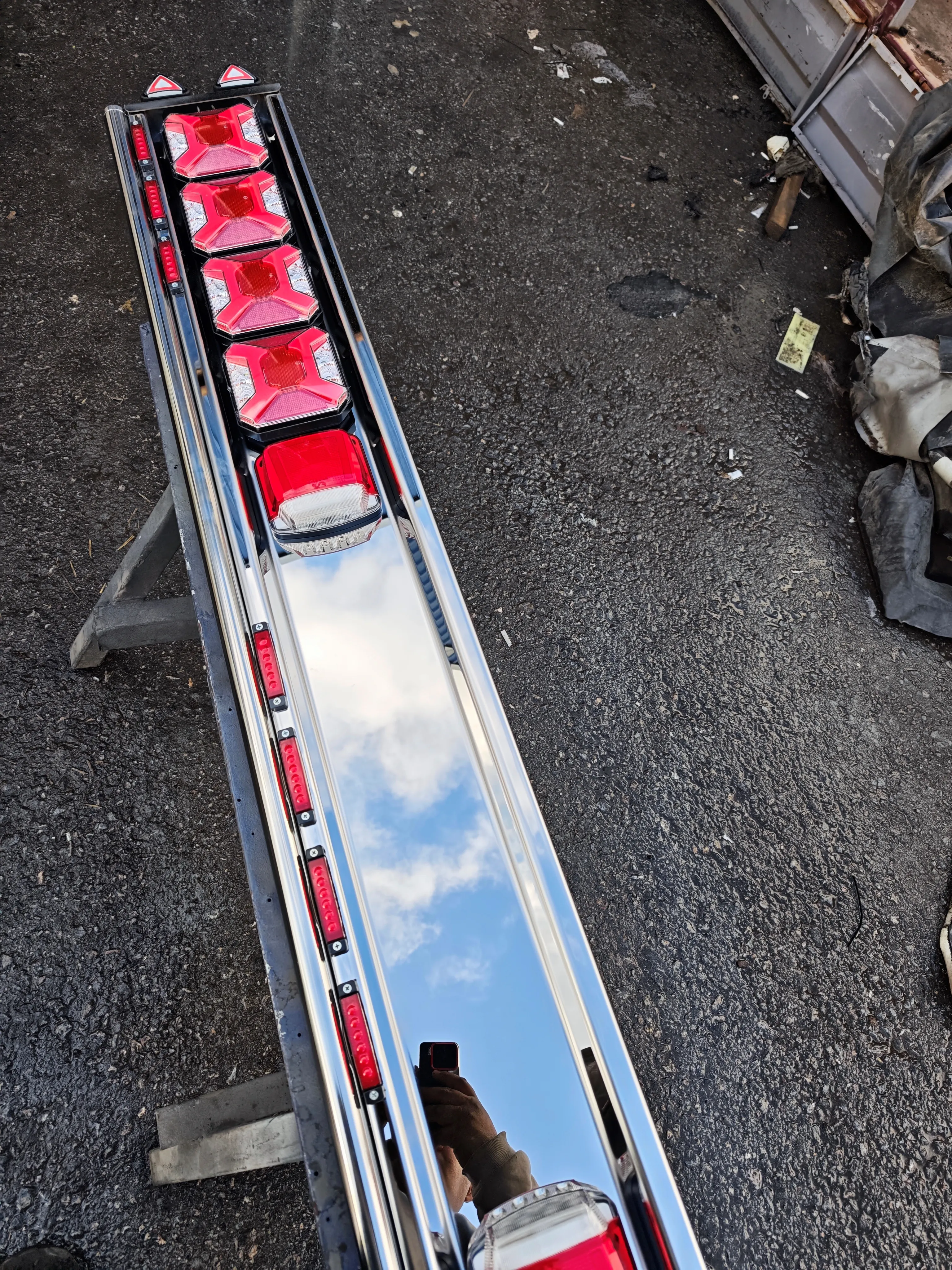 KAMYON KAMYONET DORSE TREYLER KROM TAMPON (TÜM AYDINLATMA ÜRÜNLERİ DAHİL DOLU SET, TIR VE AĞIR VASITALARA UYUMLU)