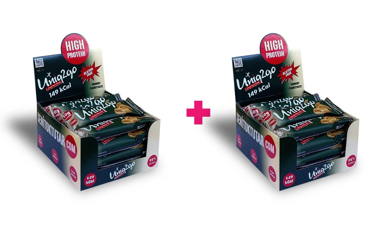 Fıstıklı Proteinli Bar 40g x 16 Adet (2 Kutu)