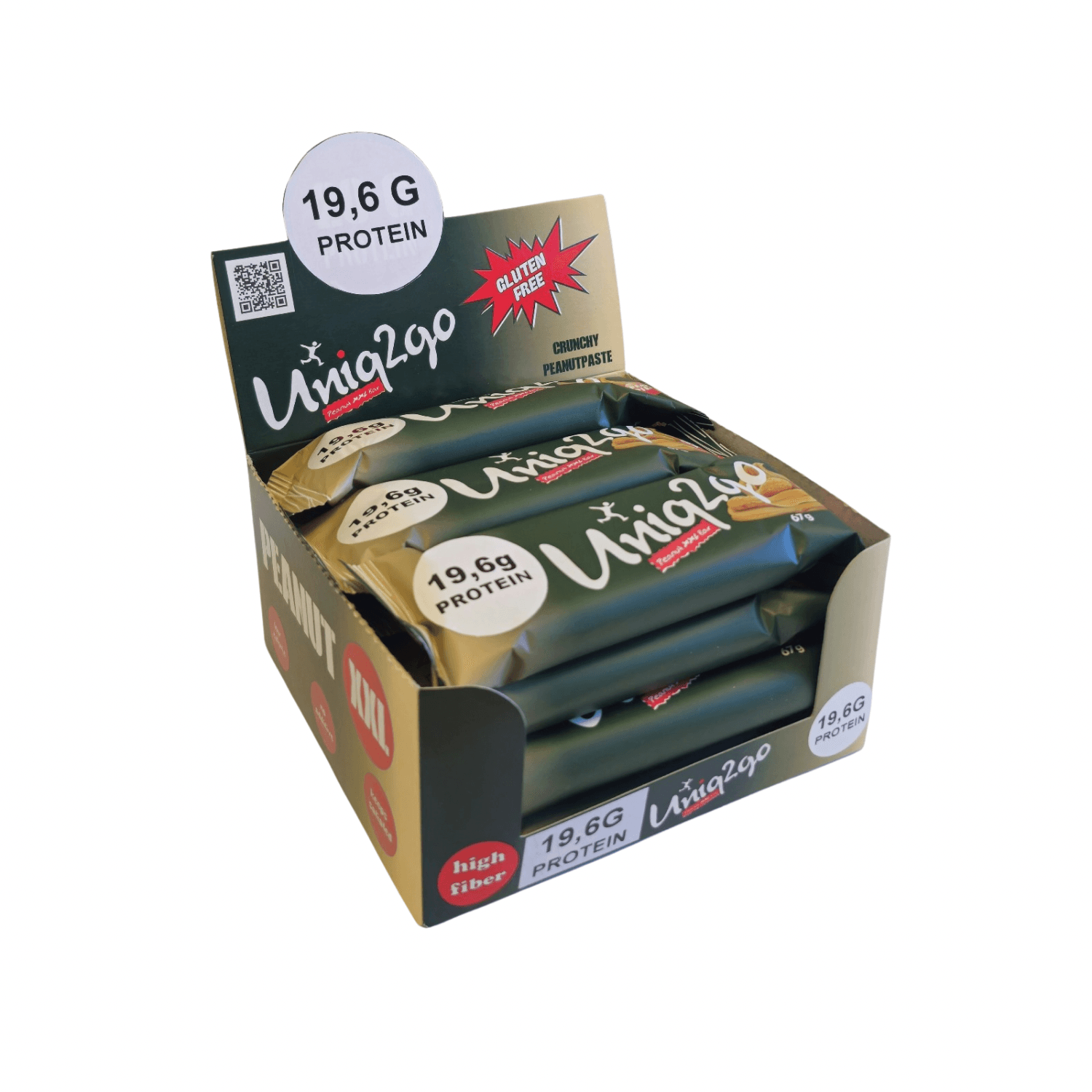 Fıstıklı Proteinli Bar XXL 67g x 12 Adet