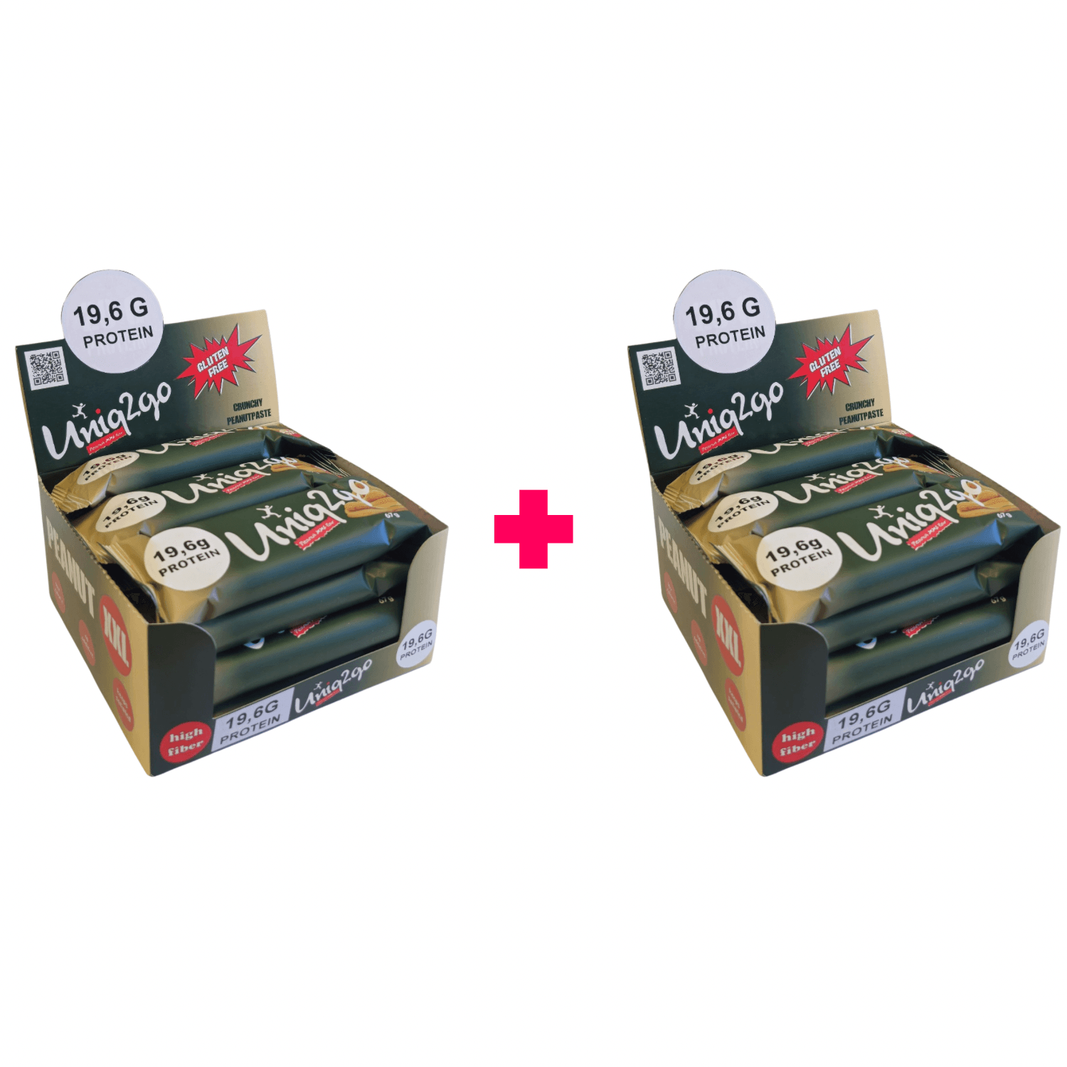 Fıstıklı Proteinli Bar XXL 67g x 24 Adet (2 Kutu)