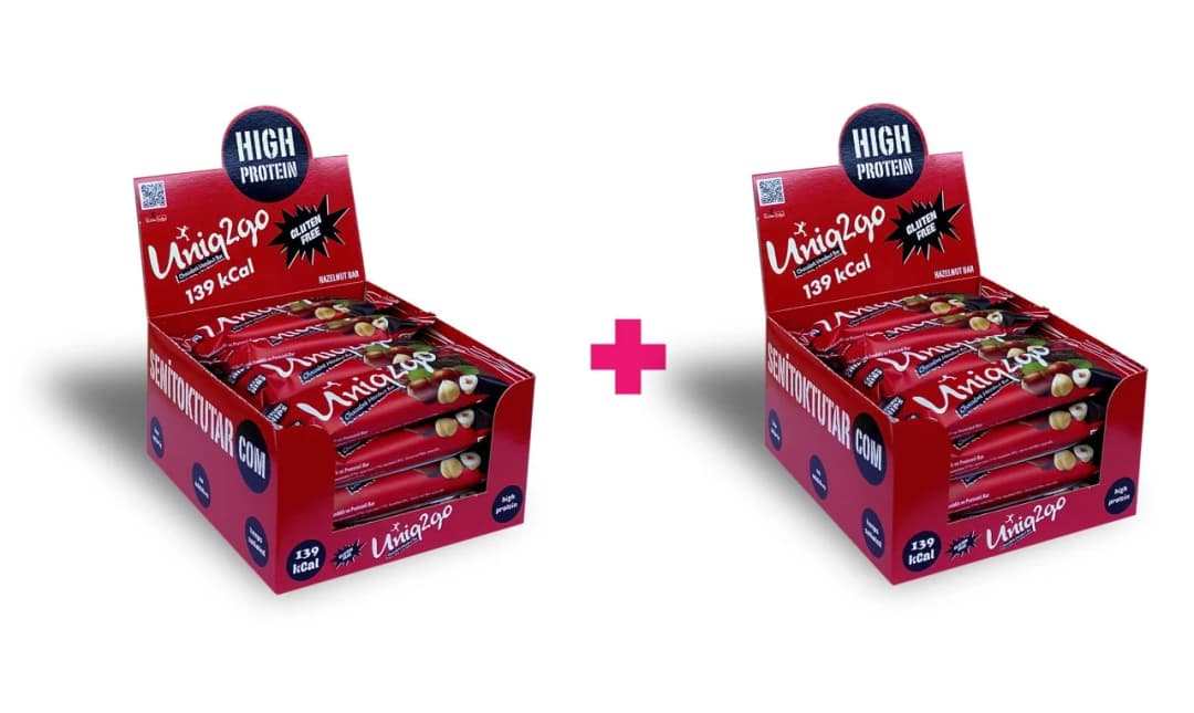 Chocodark Fındıklı Proteinli Bar 38g x 32 Adet (2 Kutu)
