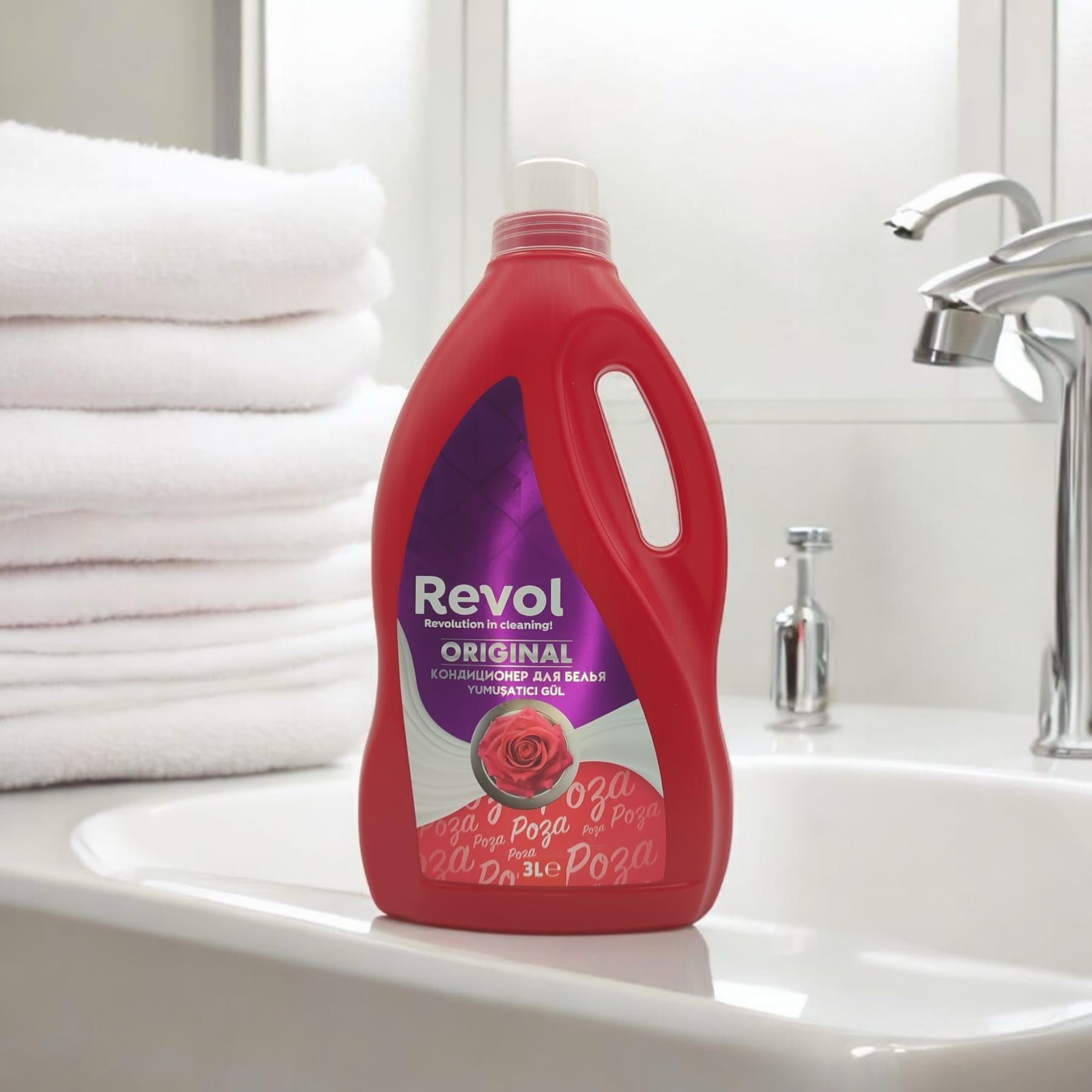 Revol Sıvı Çamaşır Deterjanı Renkli 3 Lt