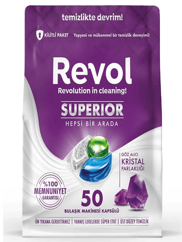Revol Bulaşık Tableti 50li