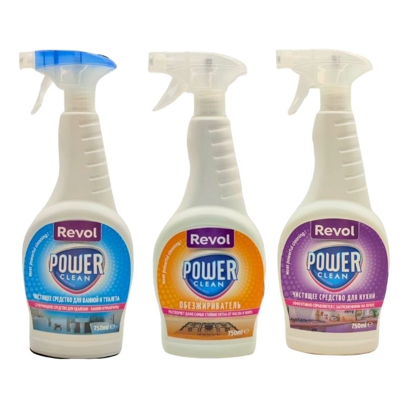 Revol Mutfak, Banyo, Yağçöz 750 ml. (3'lü set)
