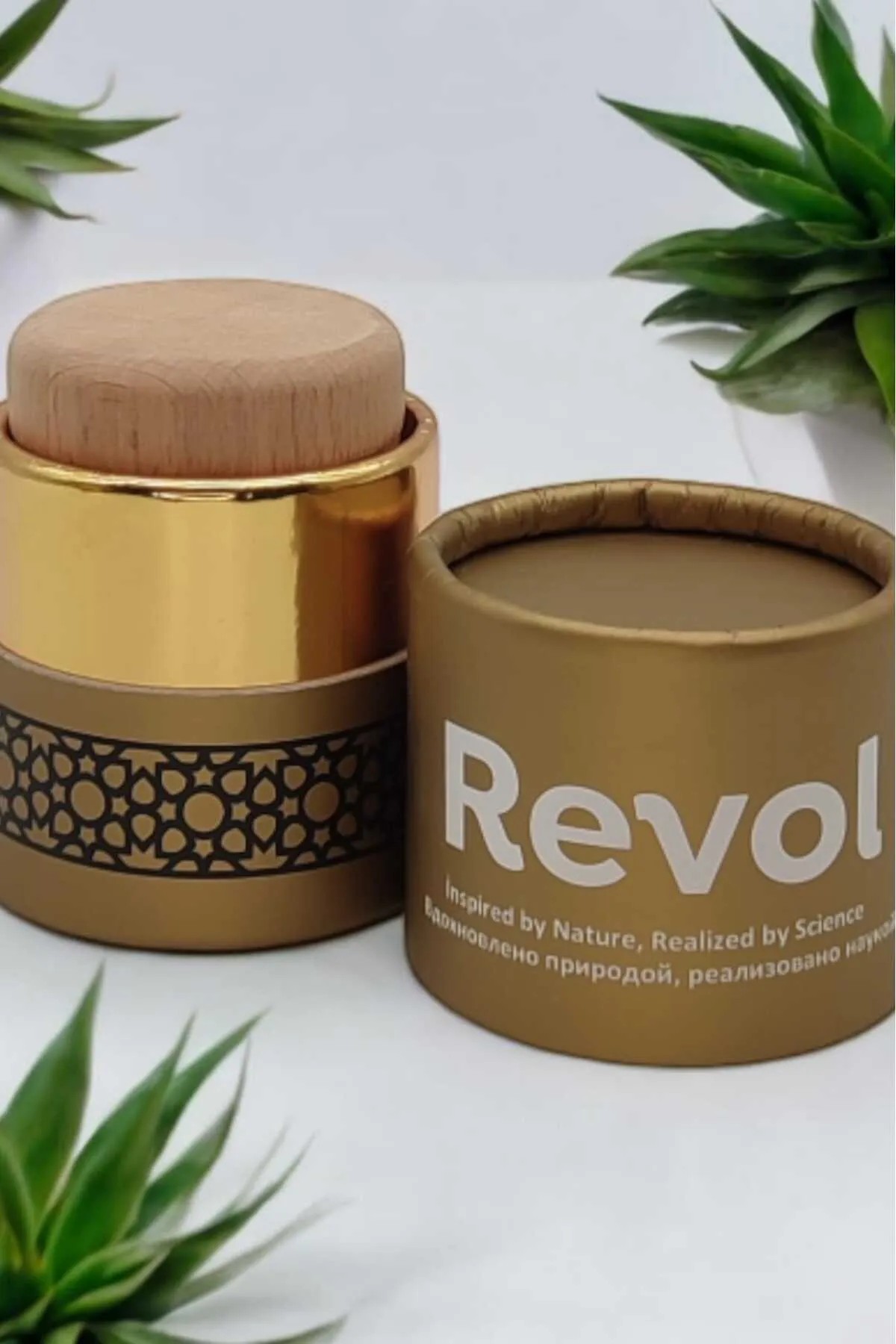 Revol Kristal Mineral Doğal Deodorant Ahşap Rollon 80 gr