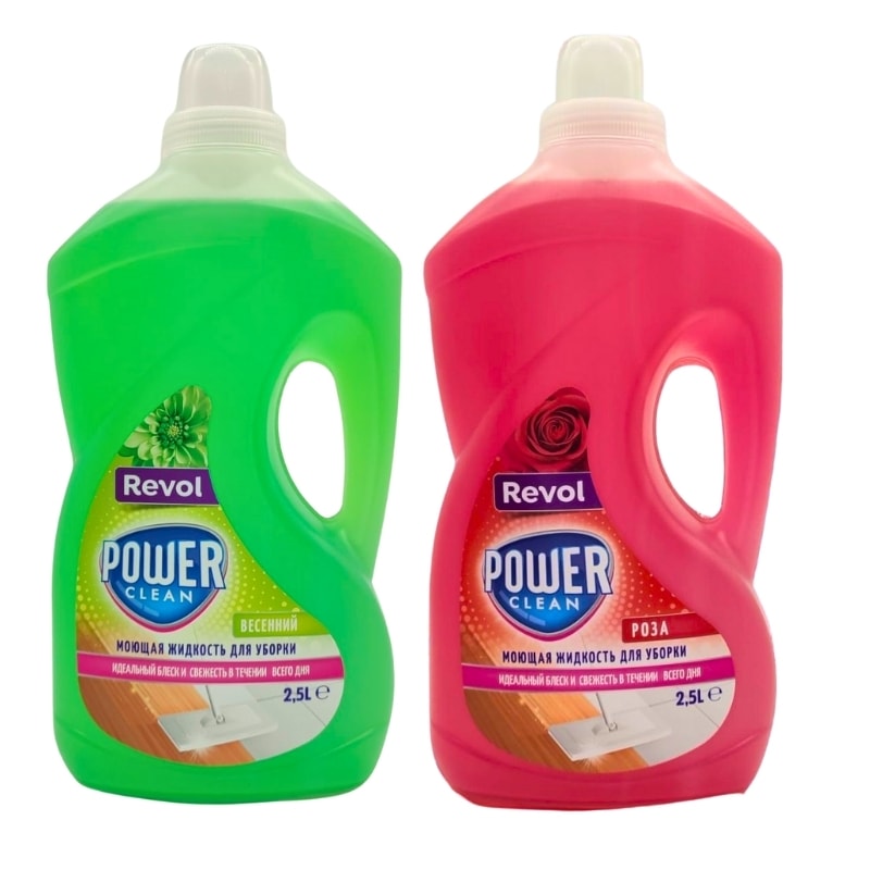 Revol Power Clean Yüzey Temizleyici Gül ve Egzotik Kokulu 2,35 Lt (2li)