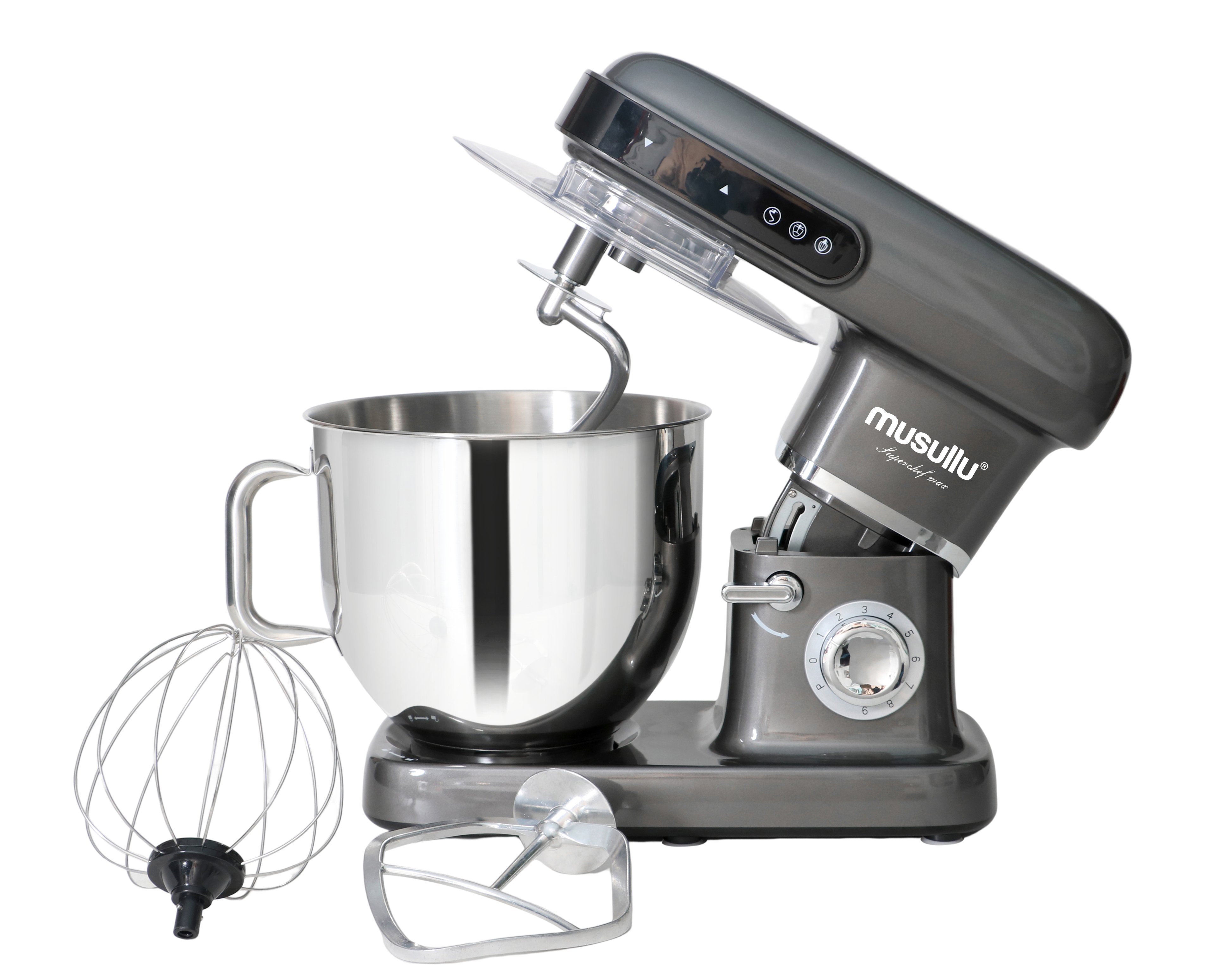 Superchef MAX 10 Litre 2200 Watt Mutfak Şefi/ Stand Mikser Hamur Yoğurma Makinesi