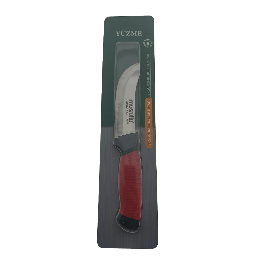 Musullu Bıçak Çift Renkli Kasap Yüzme Bıçağı