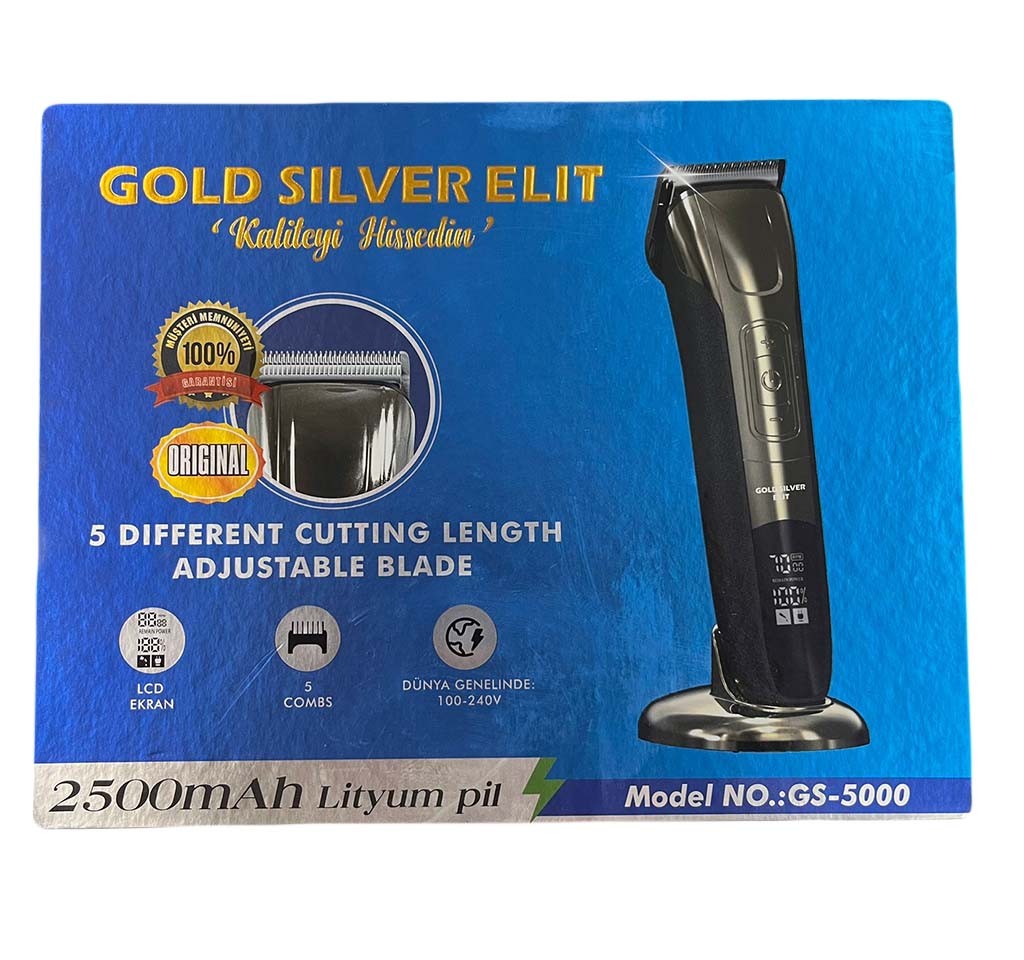  Gold Silver Elit GS-5000 Tıraş Makinesi