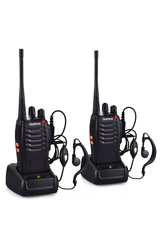 Baofeng 2 Adet Kulaklık Hediyeli BF-777S Çift Yönlü Telsiz