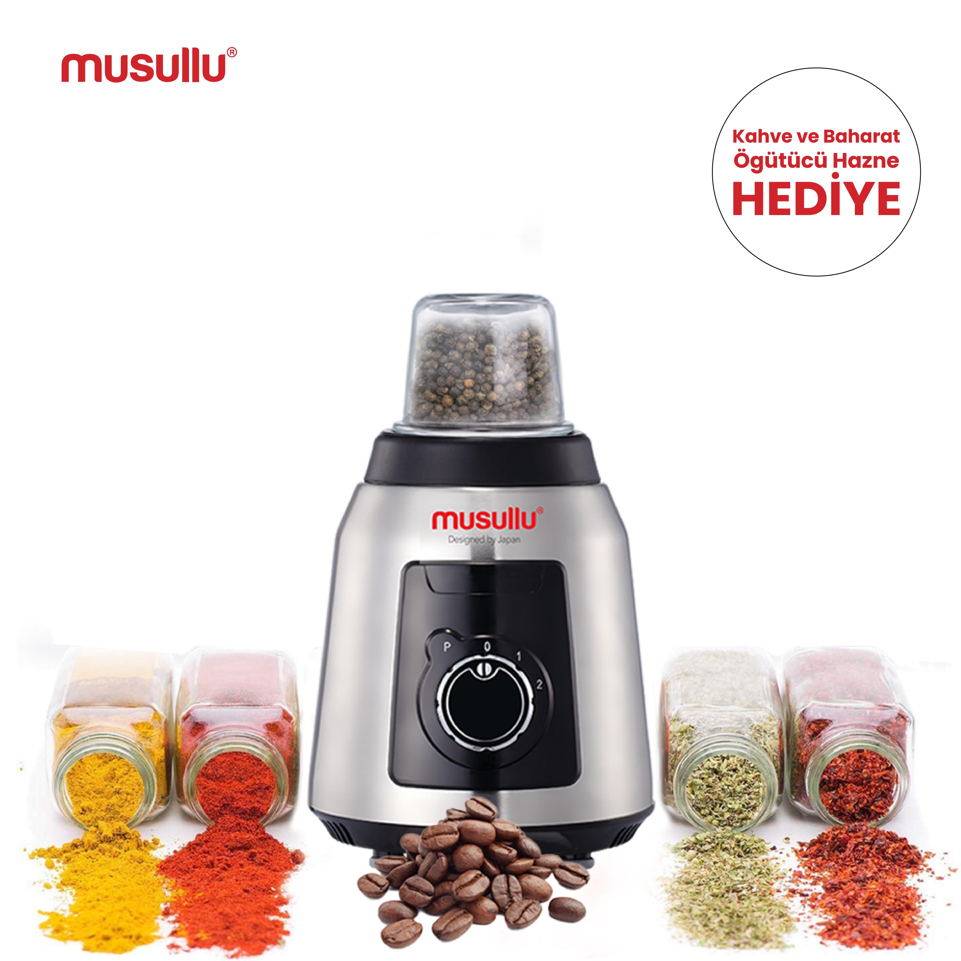 Musullu MSL-2040 BL-LÜX 750W İnox Blender