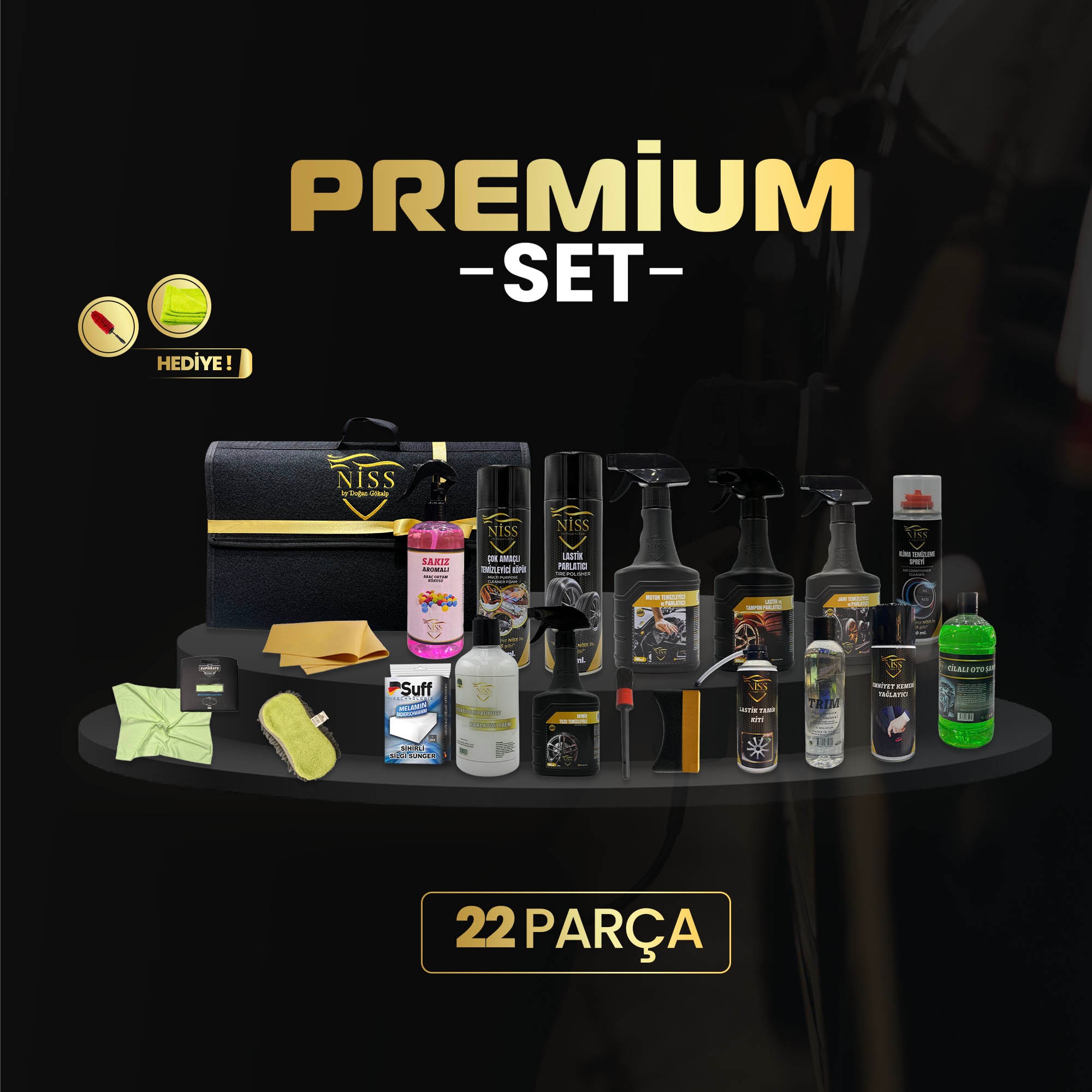 Premium Set Oto Bakım Paketi