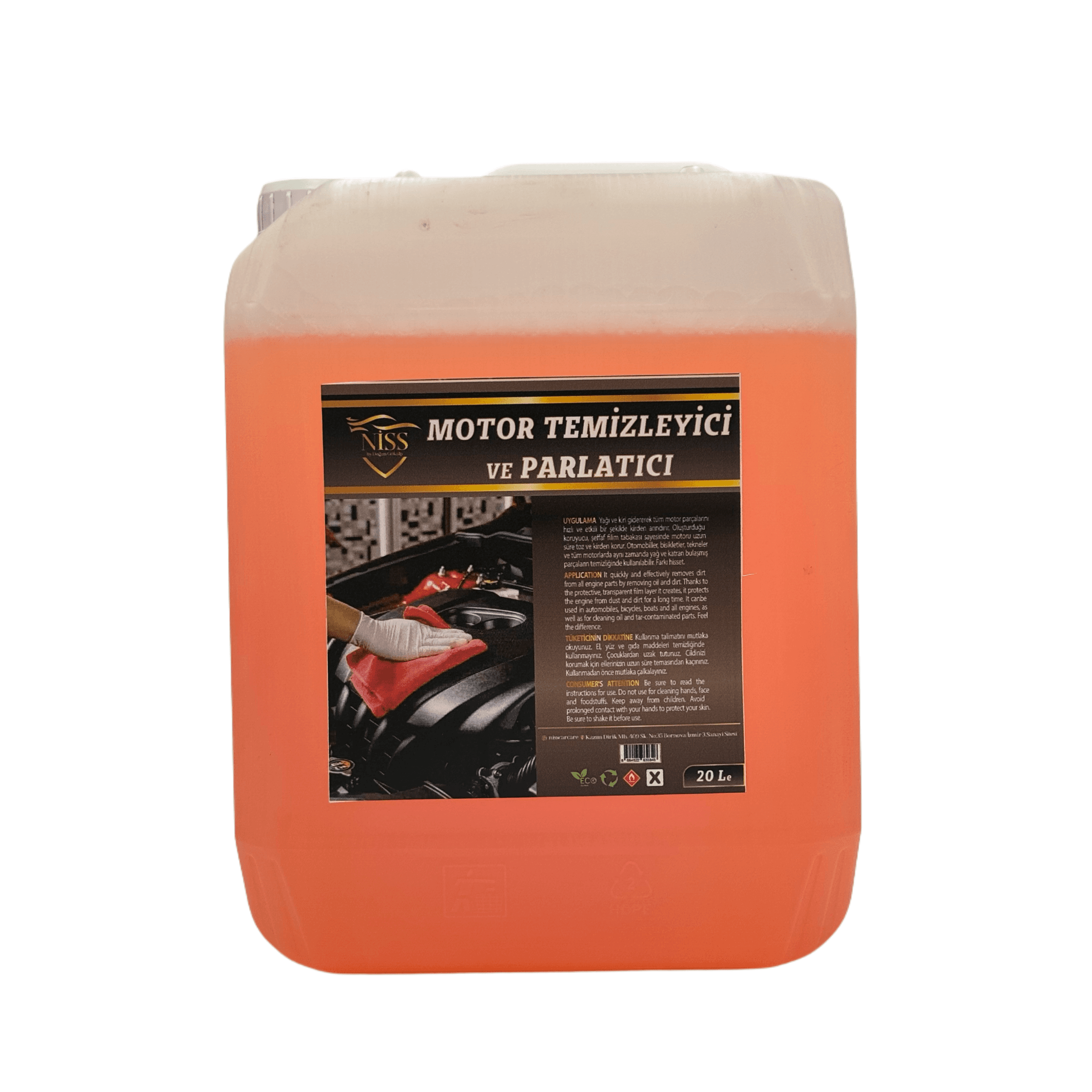 Motor Temizleyici ve Parlatıcı 5L