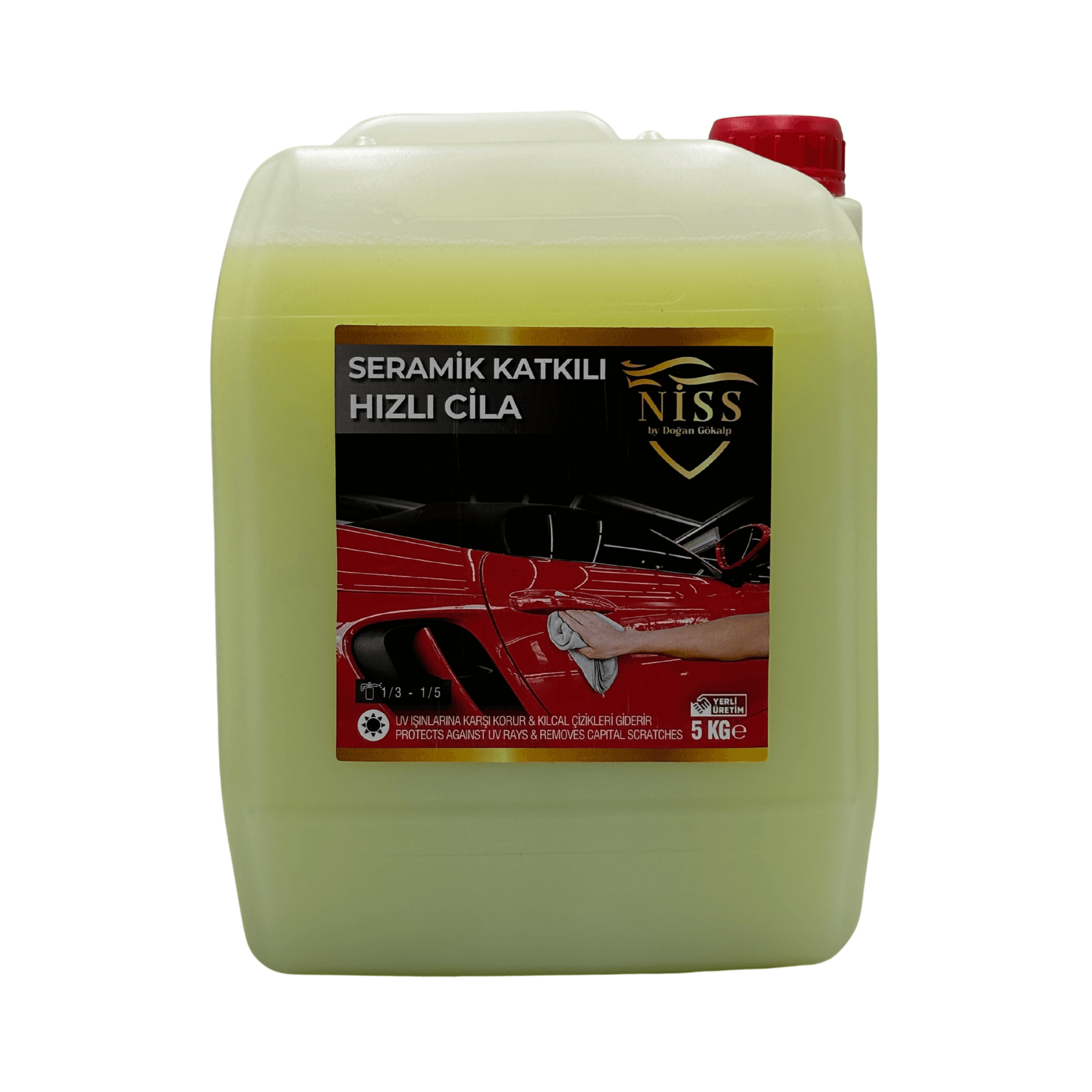 Seramik Katkılı Hızlı Cila 5L
