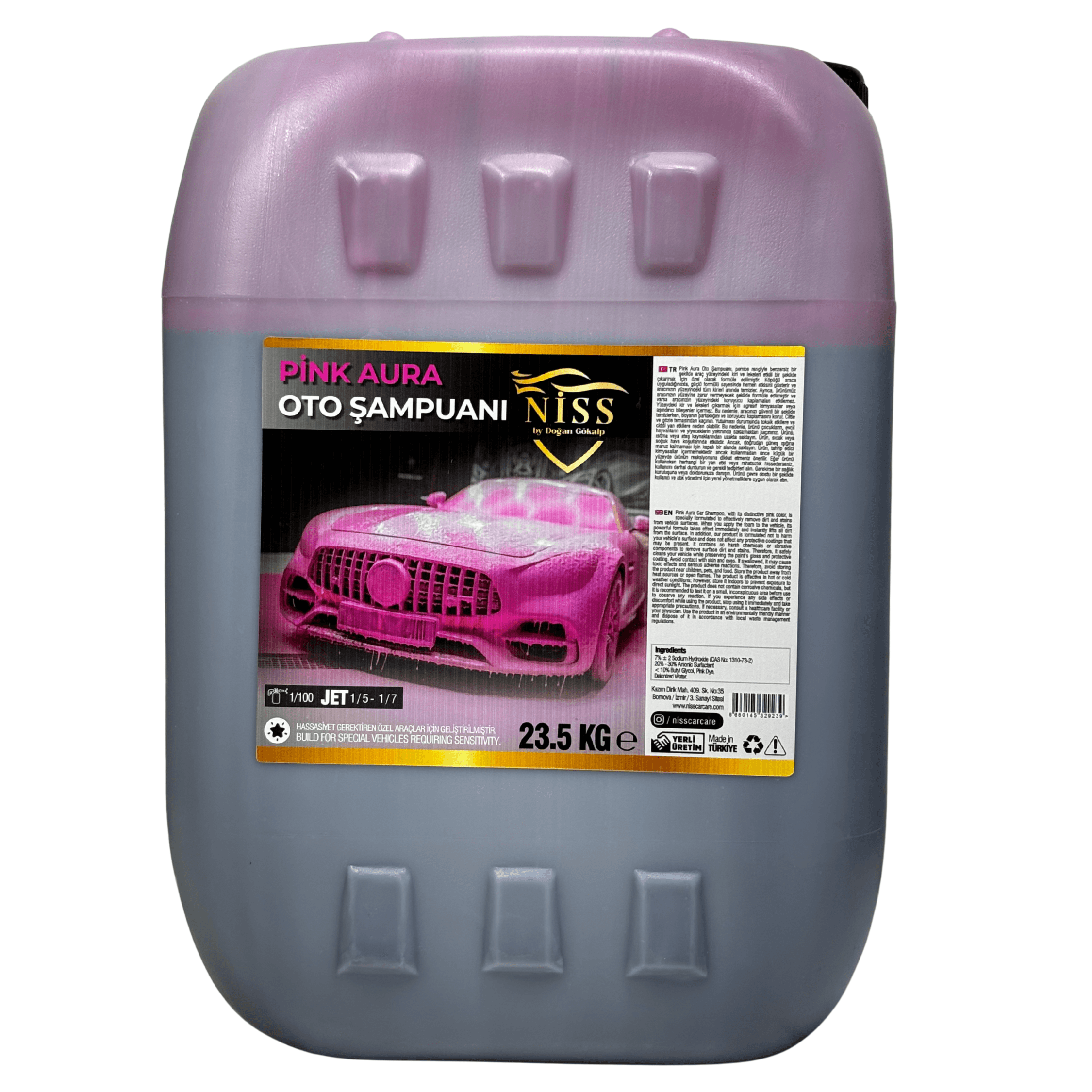 Pink Aura Oto Şampuan 23,5L