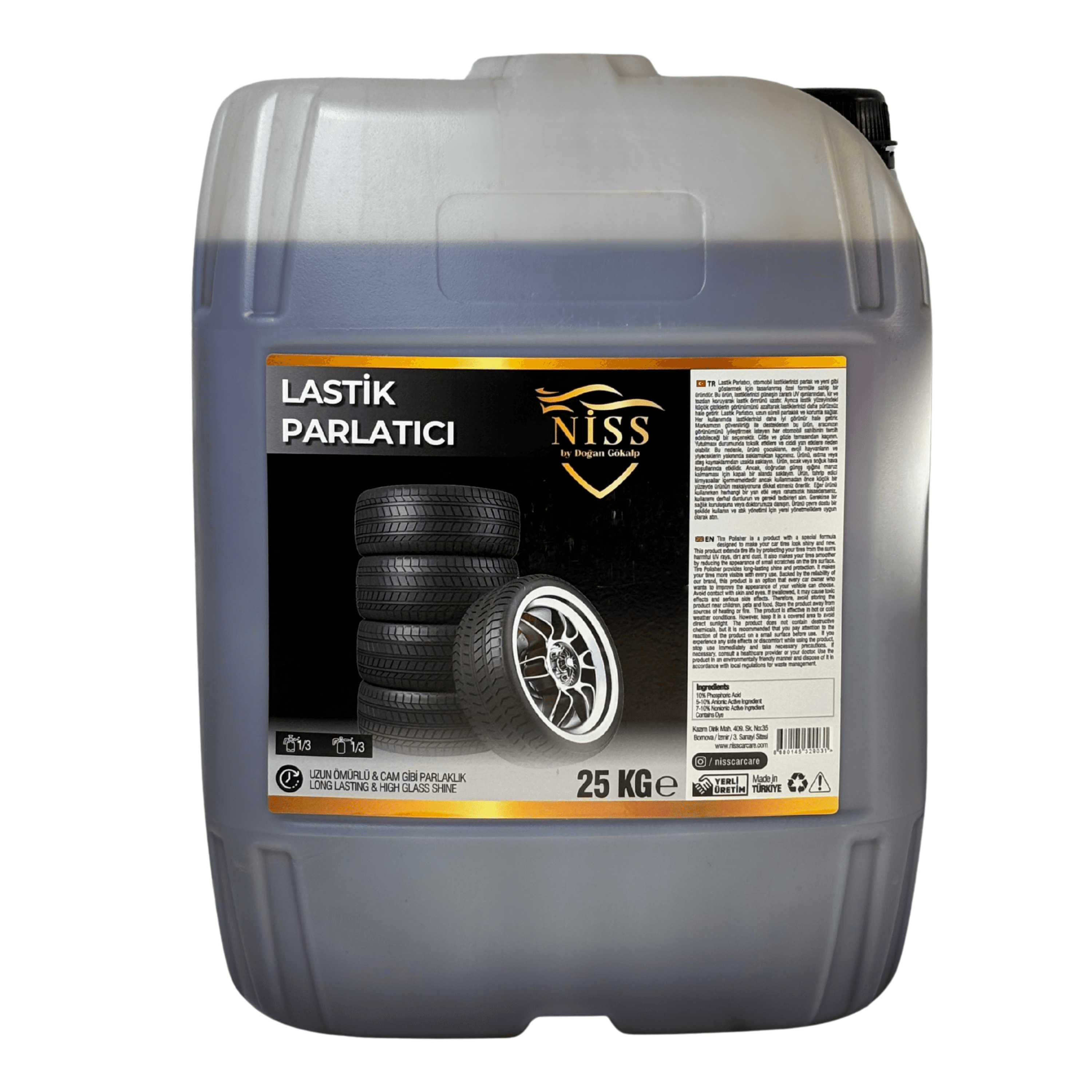 Lastik ve Tampon Parlatıcı 20L