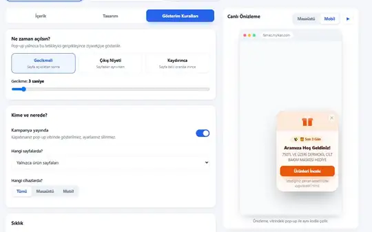 Pop-Up Ozvotek ekran görüntüsü 1