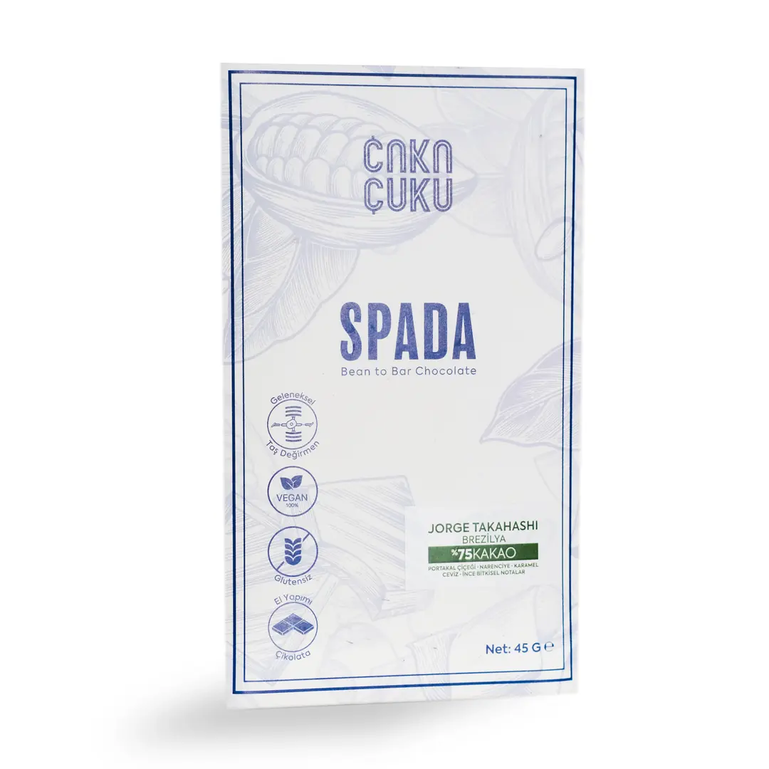 Brezilya Jorge Takahashi - Bean To Bar Çikolata 45gr
