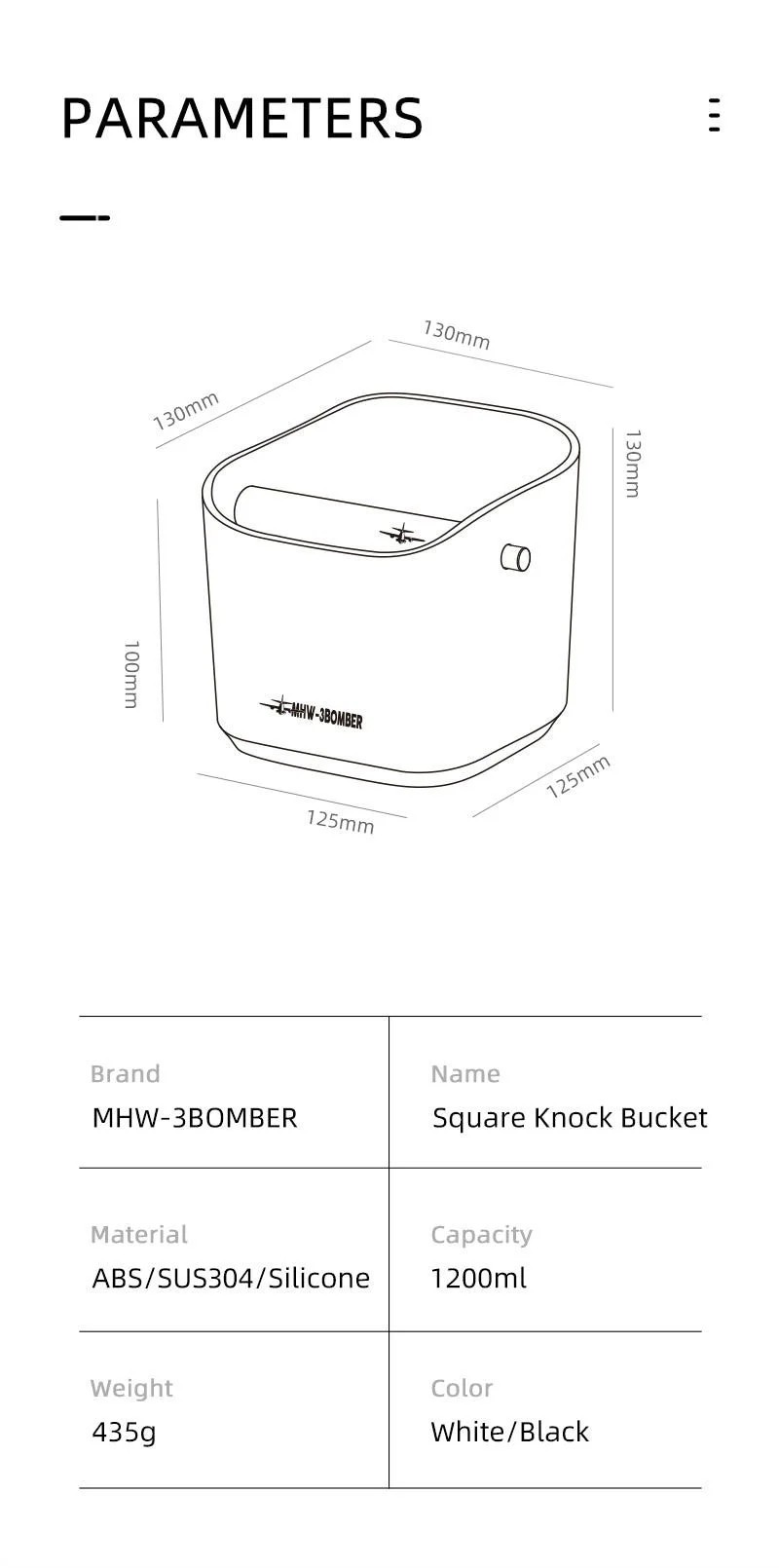 MHW-3BOMBER Knock Box