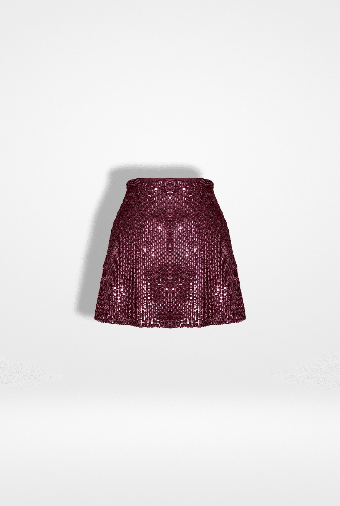 Bordo Mini Pul Payet Etek 