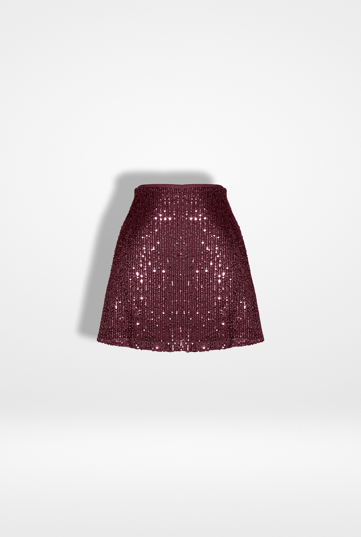 Bordo Mini Pul Payet Etek 