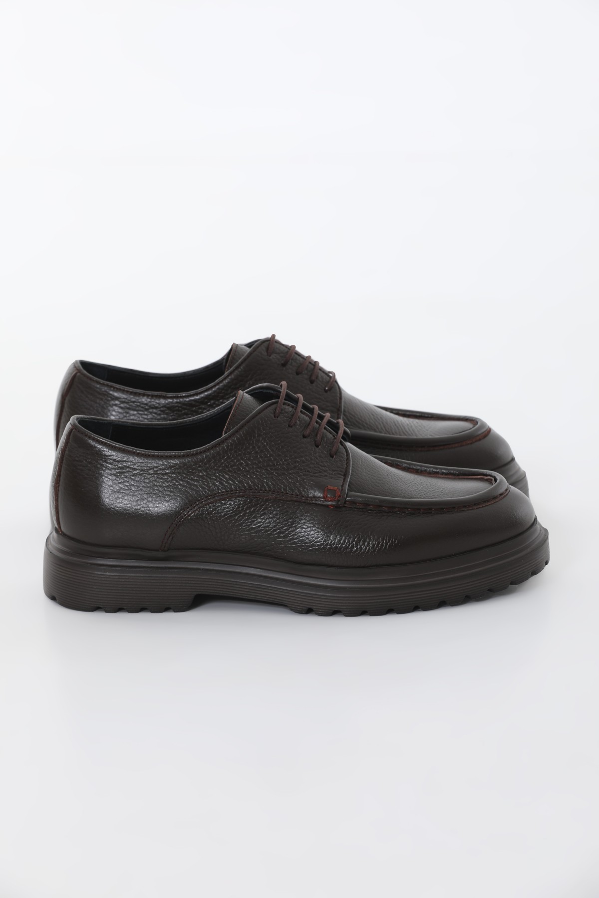 EVA SOLE GENUİNE FLOATER LEATHER CASUAL - Brown