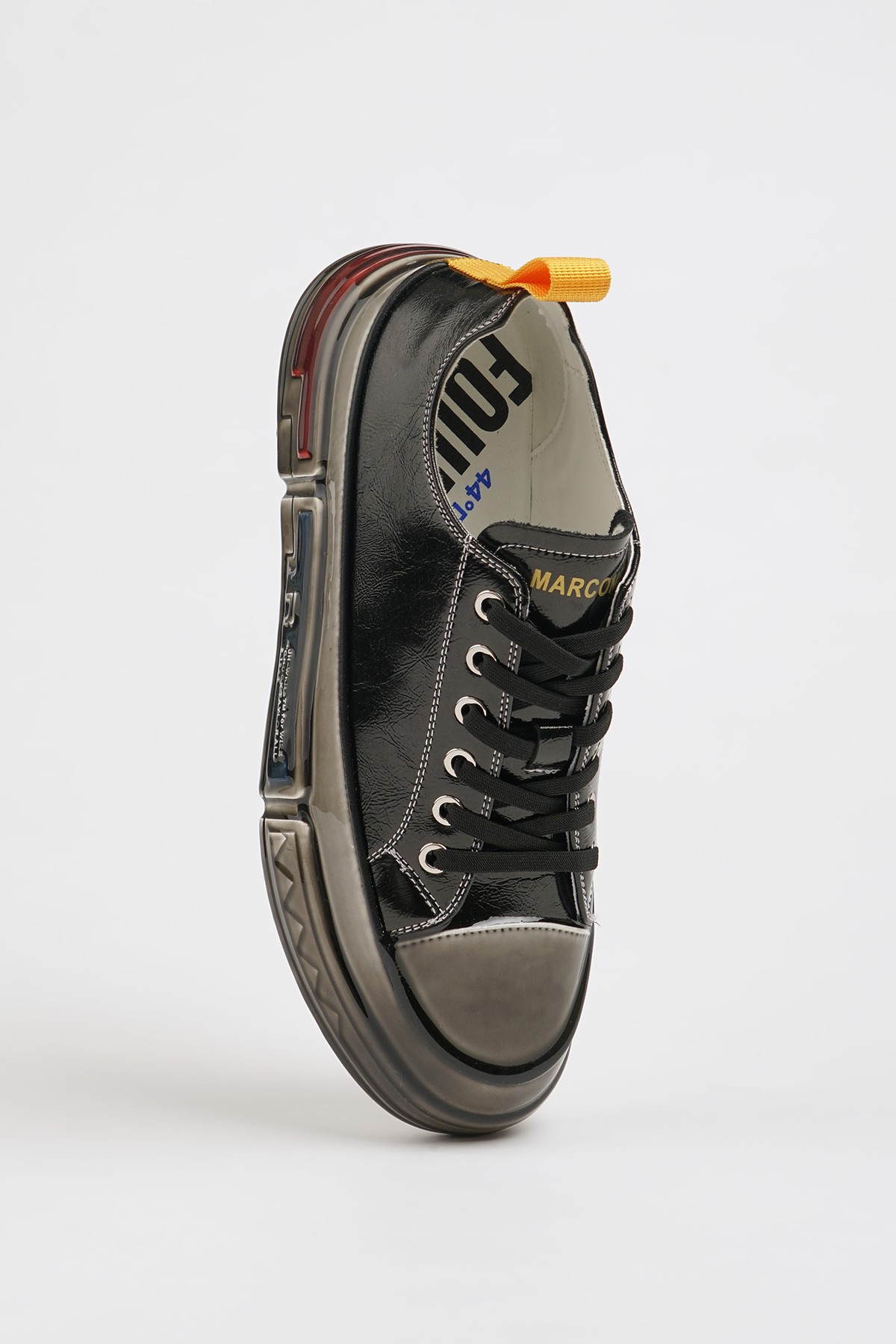 Hanry Model Hologram Deri Özel Jel Taban Sneaker Ayakkabı