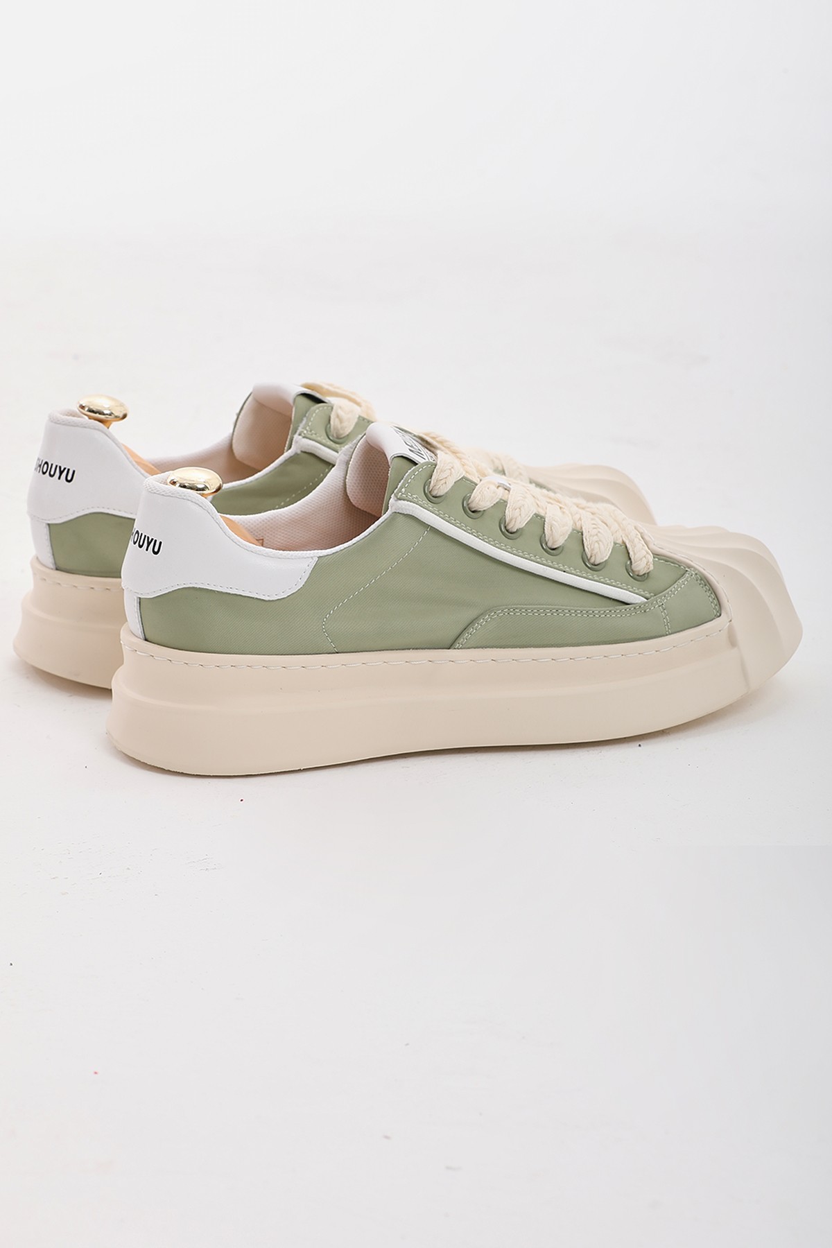 Gaarder Model Hakiki Natural Deri Sneaker Ayakkabı