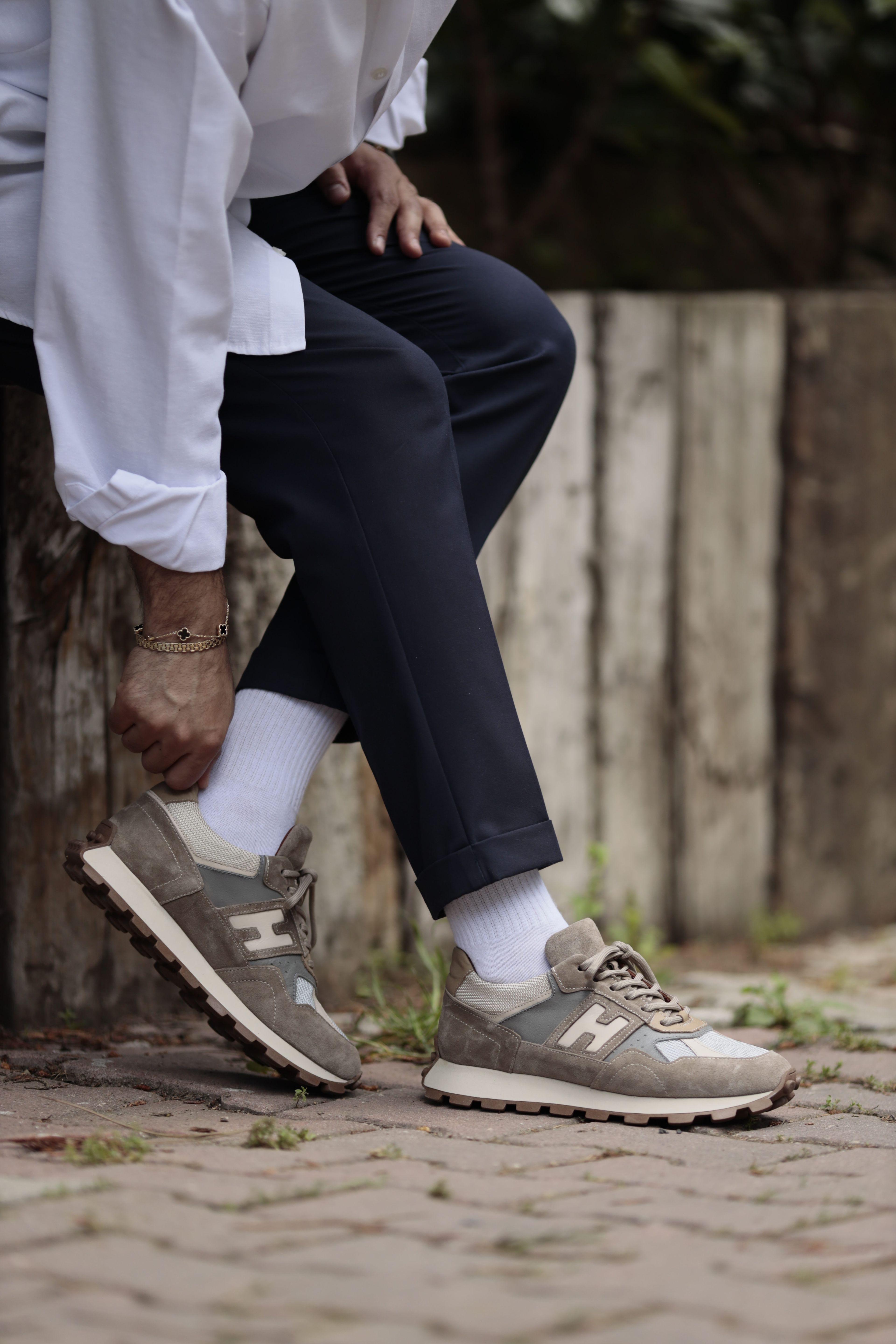 Harry Model Kombinasyonlu Deri Eva Model Sneaker Ayakkabı