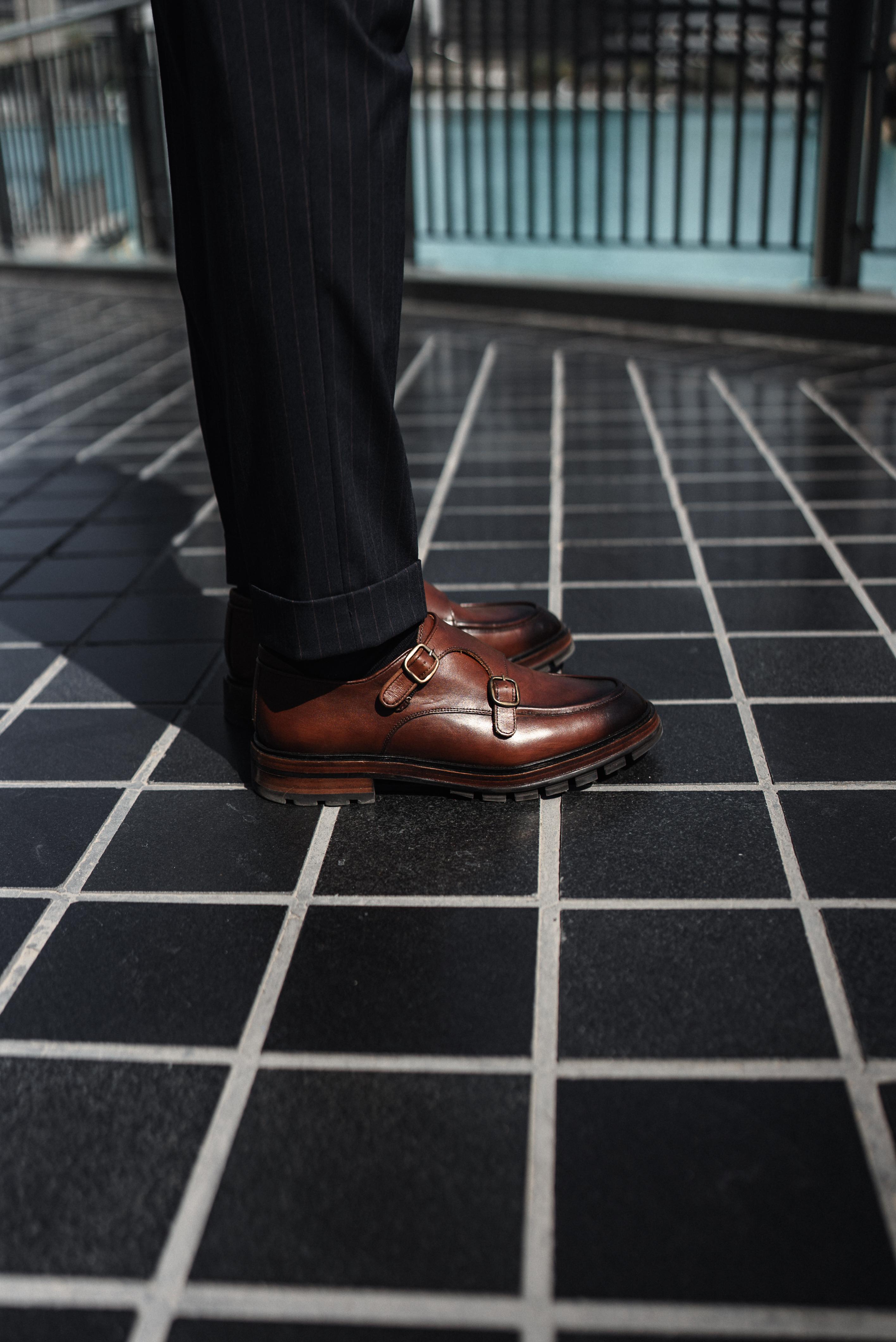 Corbin Model Natural Deri Toka Detaylı Casual Ayakkabı