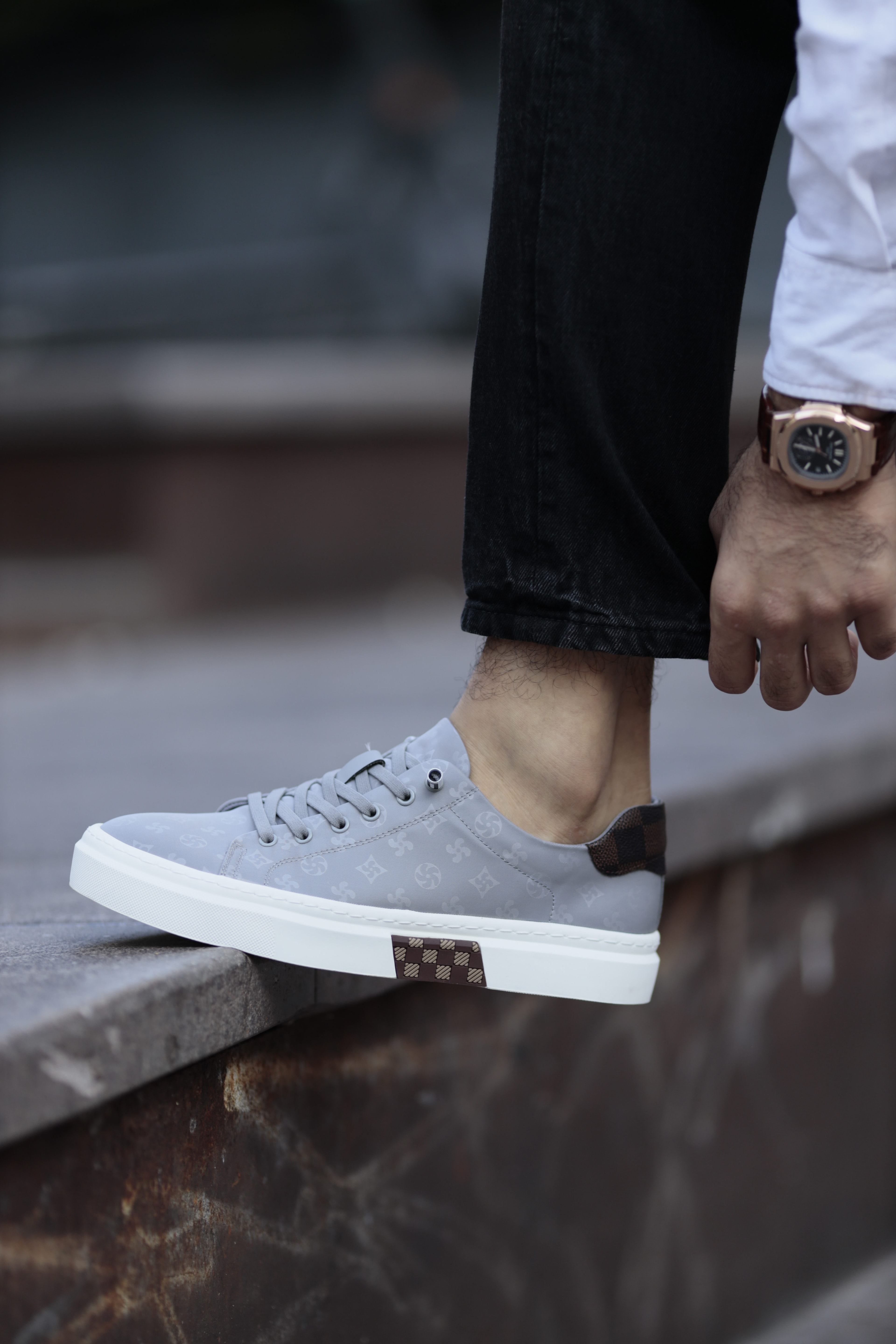 Alive Model Natural Deri İthal Taban Sneaker Ayakkabı
