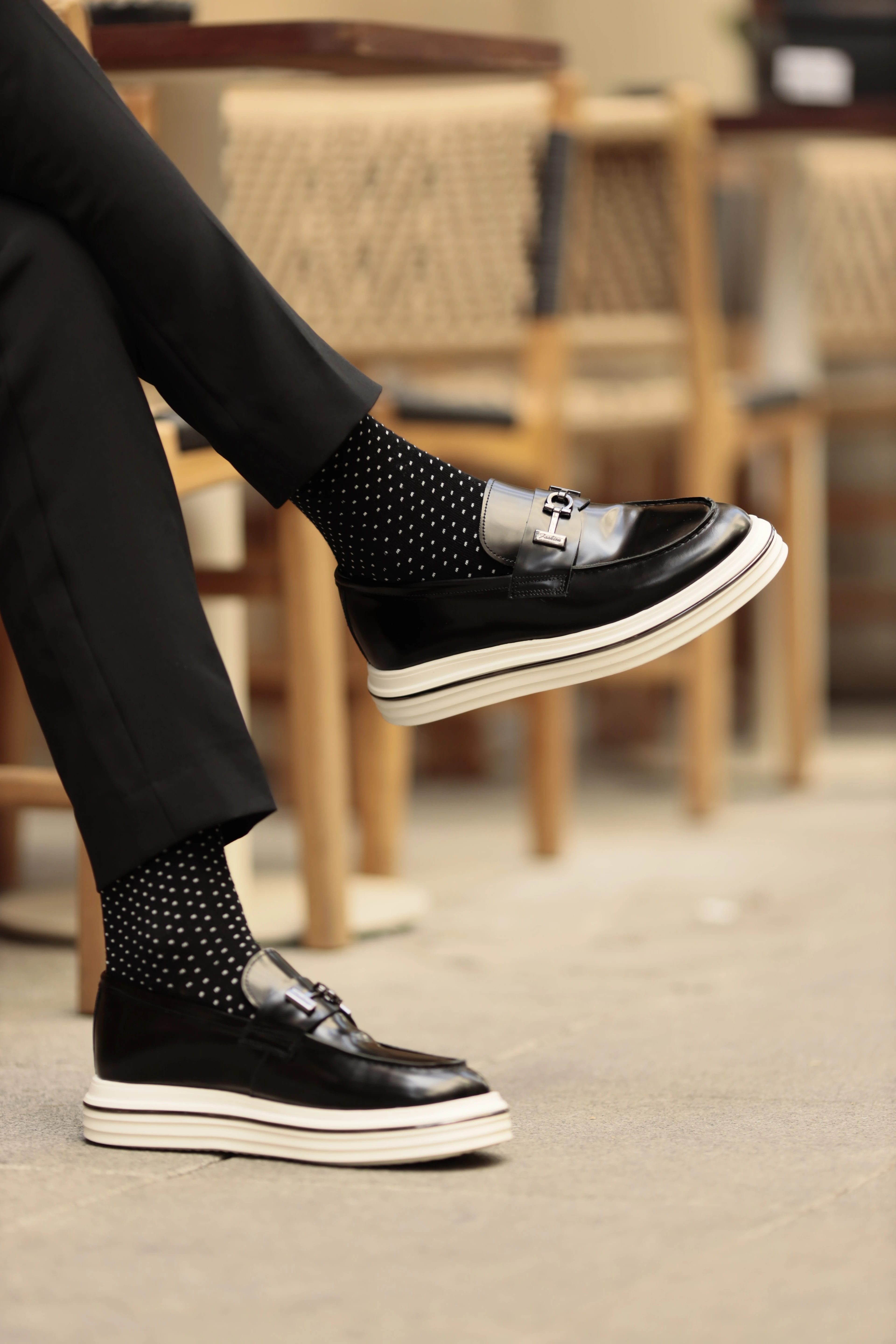 Daring Model Açma Deri İthal Taban Casual Ayakkabı