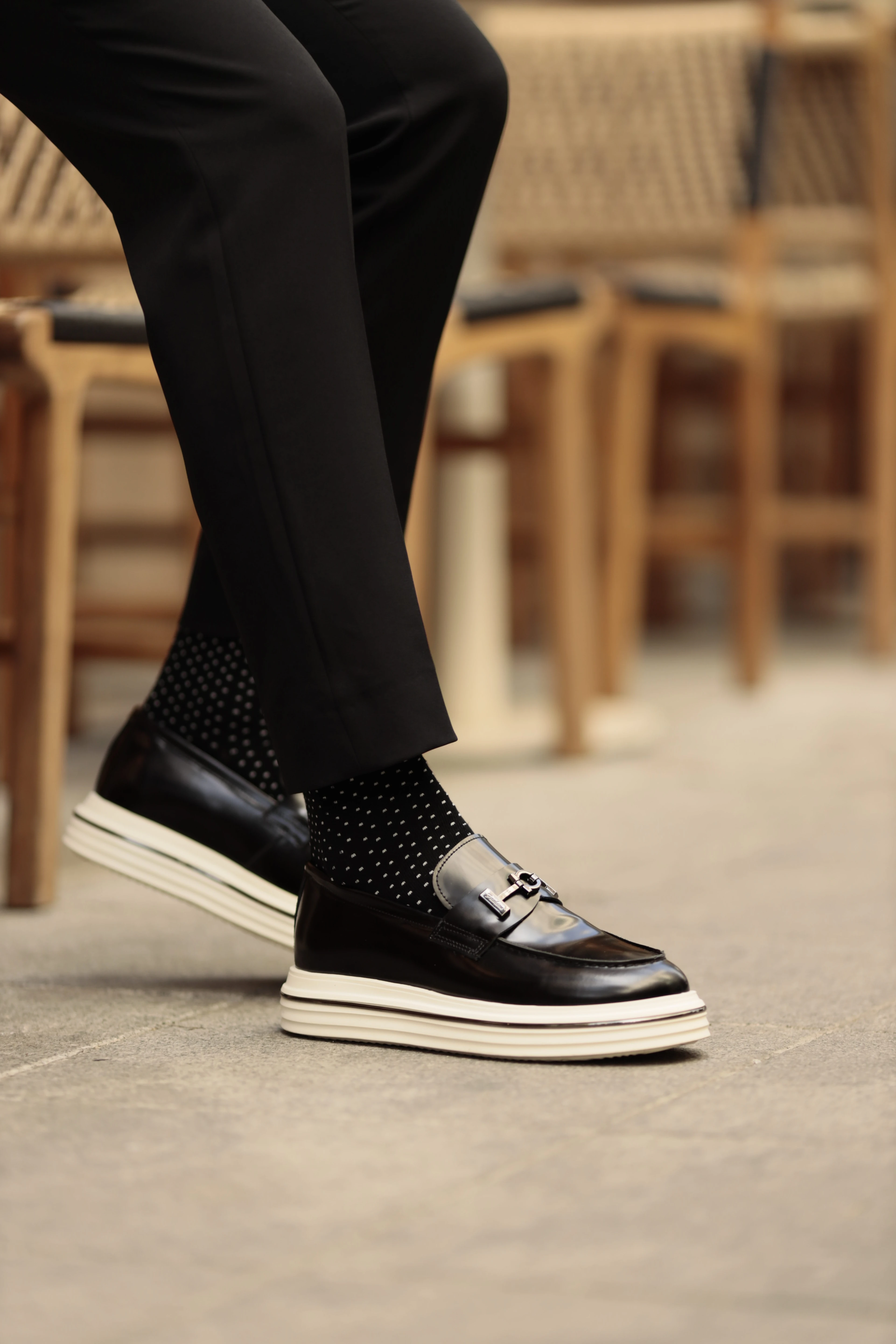 Daring Model Açma Deri İthal Taban Casual Ayakkabı