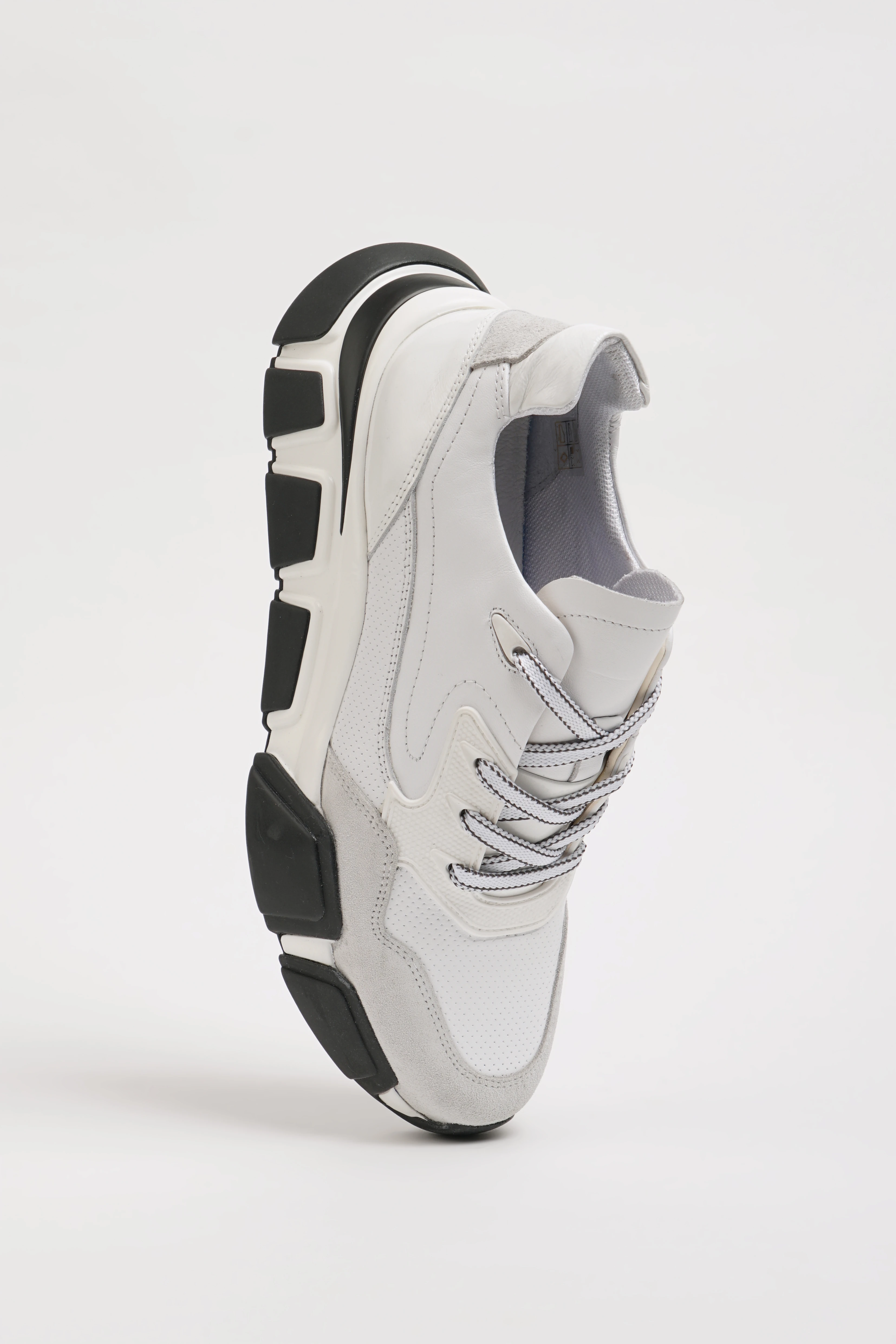 Diamond Model İthal Taban Hakiki Kombinasyonlu Deri Sneaker Ayakkabı