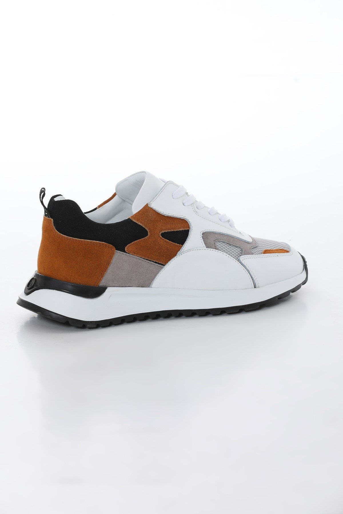 Eva Sole Combination Leather Sneaker Shoes