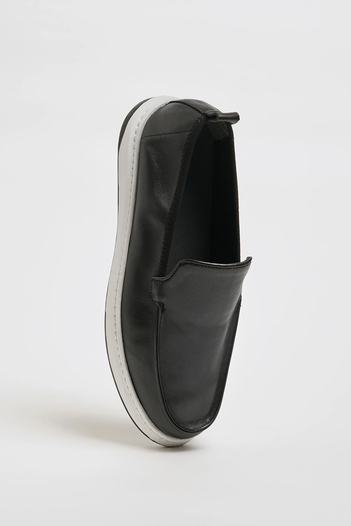 Toros Model Eva Taban Hakiki Natural Deri Casual Ayakkabı - SİYAH