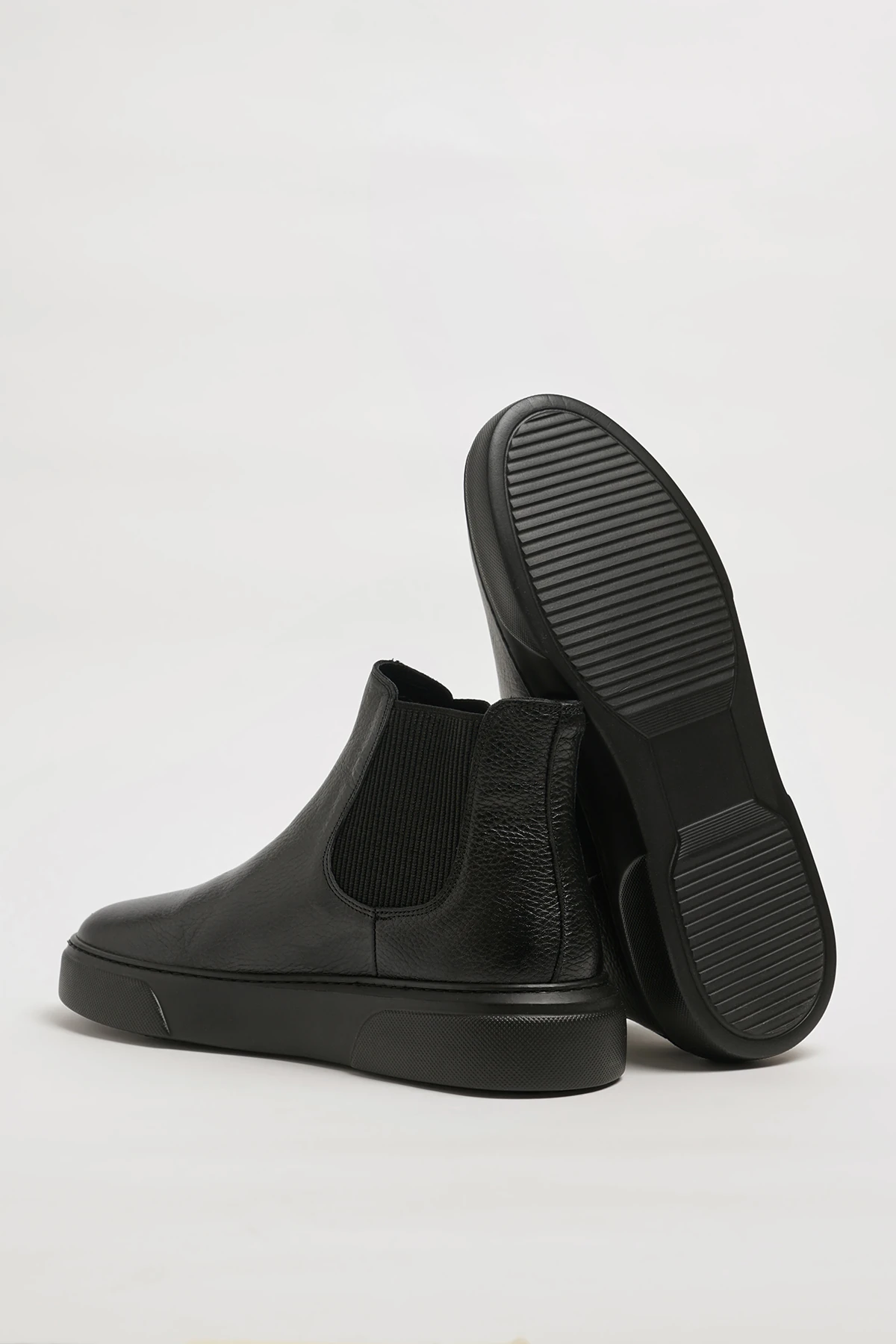 Ranger Model Hakiki Natural Deri Eva Taban Bot - SİYAH