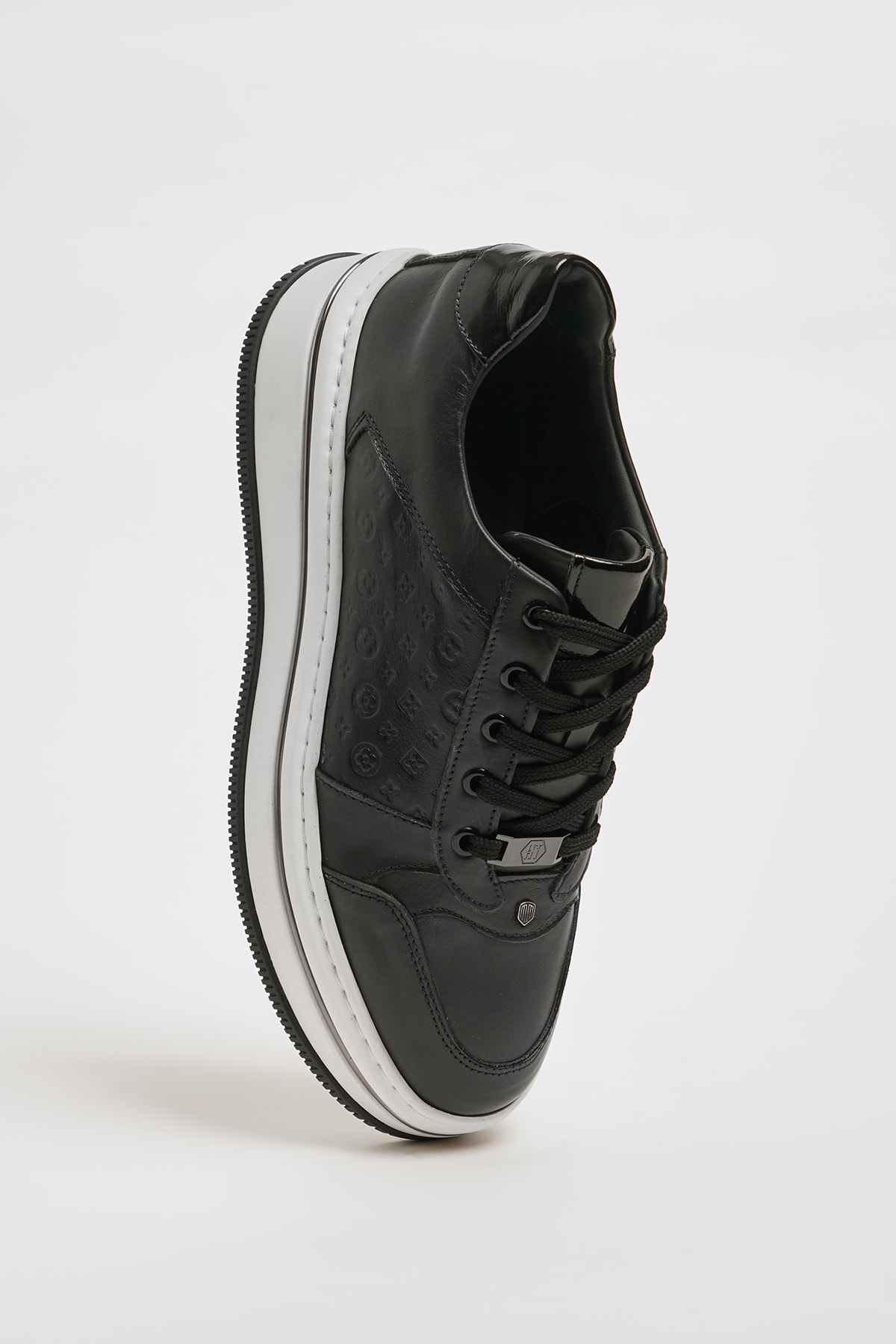 Benjamin Model İthal Taban Hakiki Kombinasyonlu Deri Sneaker Ayakkabı