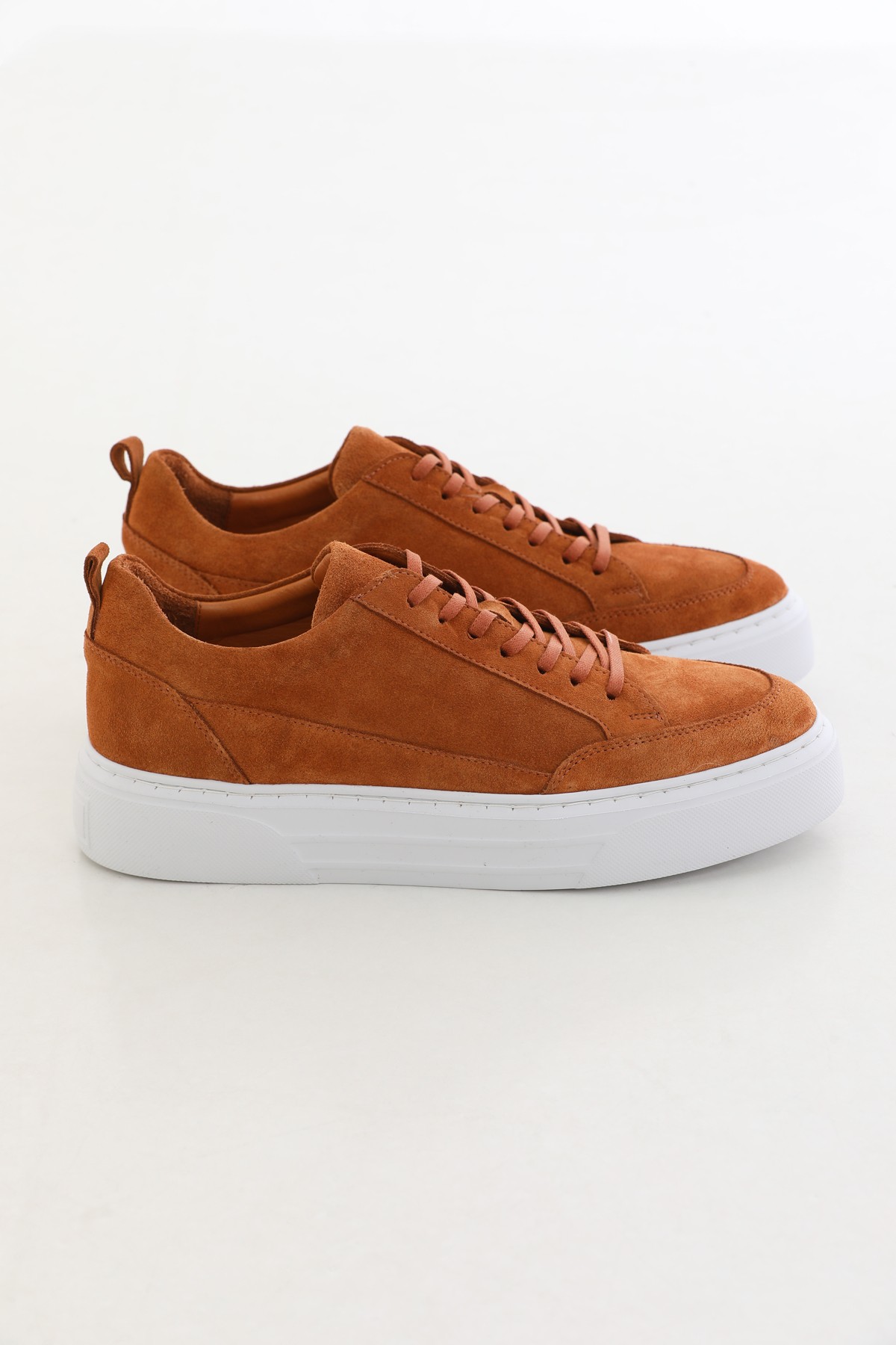 EVA SOLE SUEDE SNEAKER - Camel