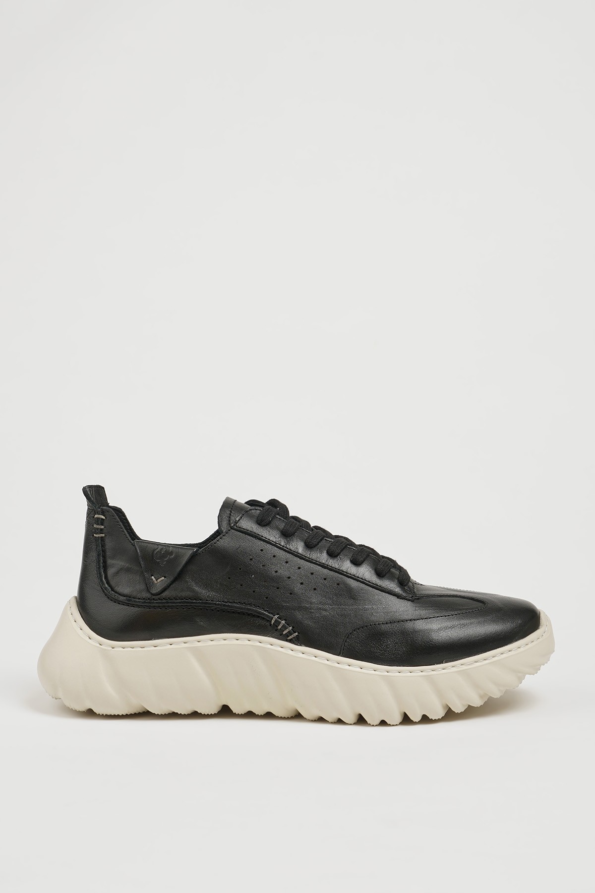 Jack Model Hakiki Natural Deri İthal Taban Sneaker Ayakkabı