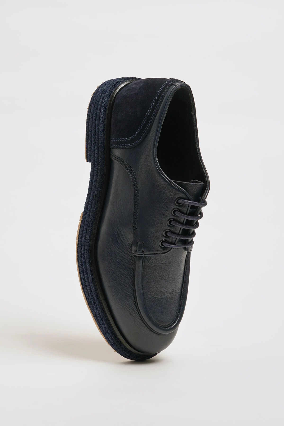 Mathew Model İthal Taban Floater Deri Casual Ayakkabı - LACİVERT