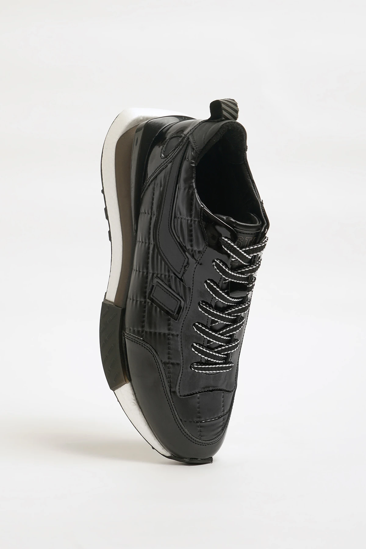 Viego Model Kombinasyonlu Natural Deri Sneaker Ayakkabı