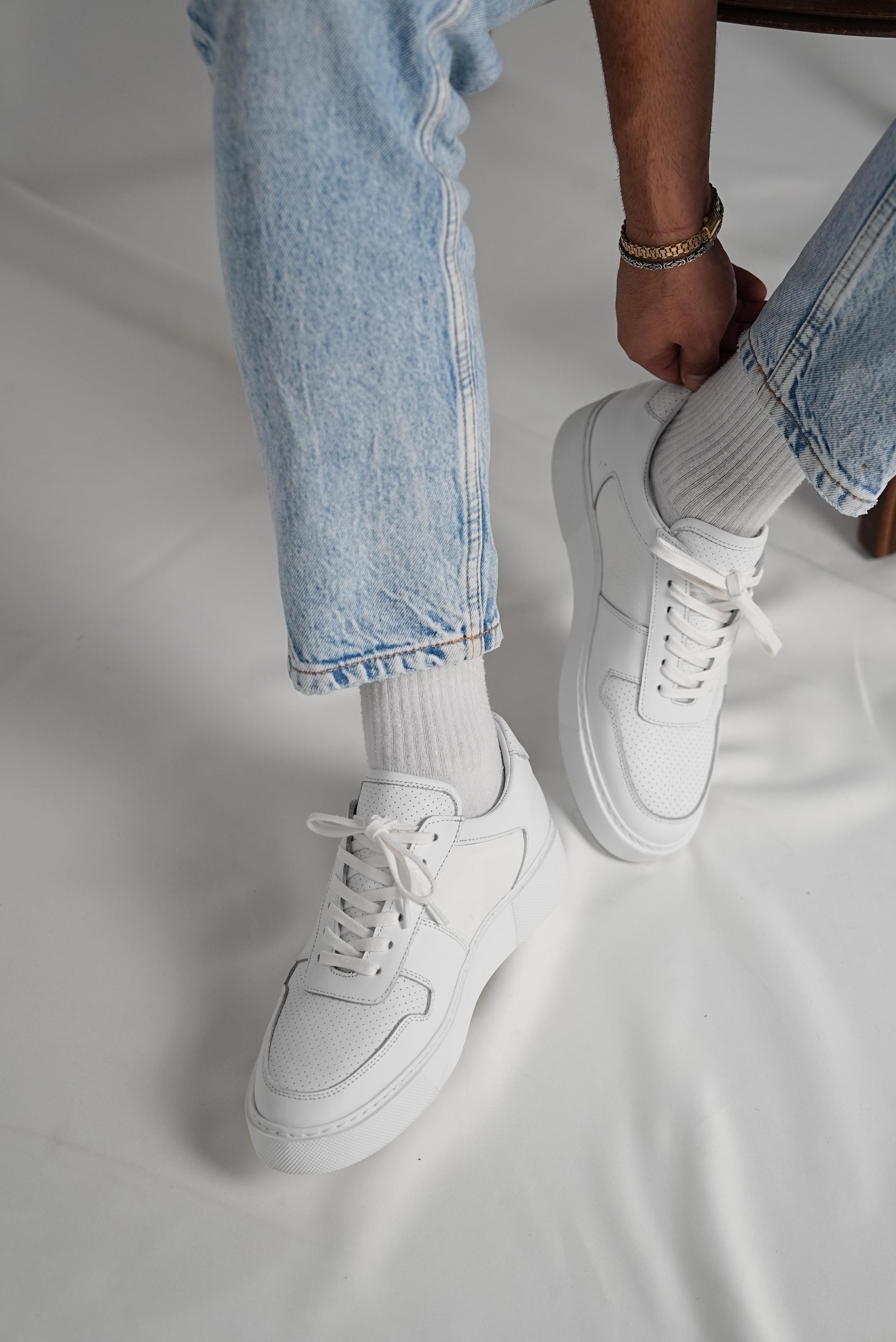 Cruise Model Hakiki Deri Sneaker Ayakkabı