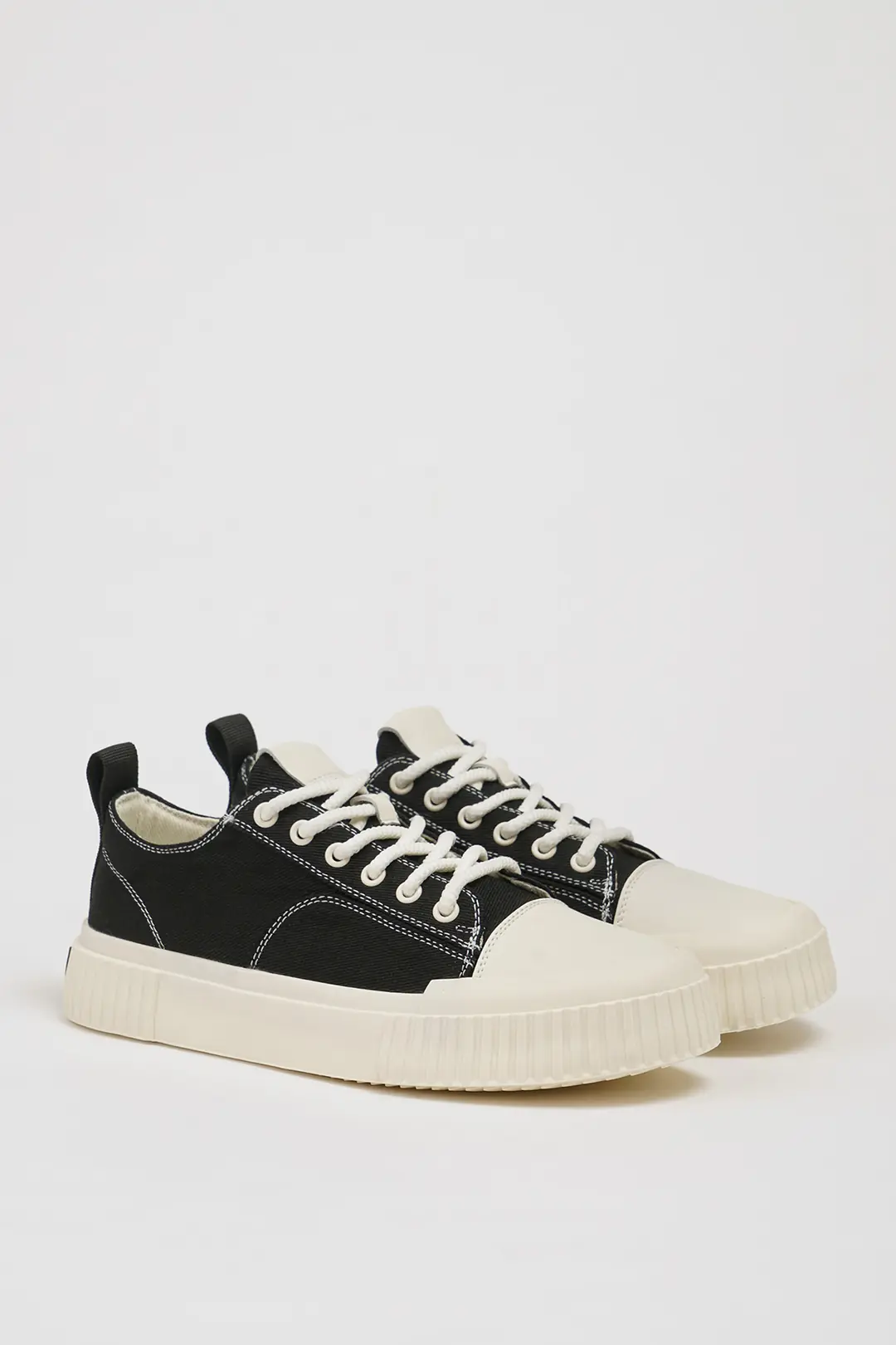 Mince Model Kombinasyonlu Deri İthal Taban Sneaker Ayakkabı