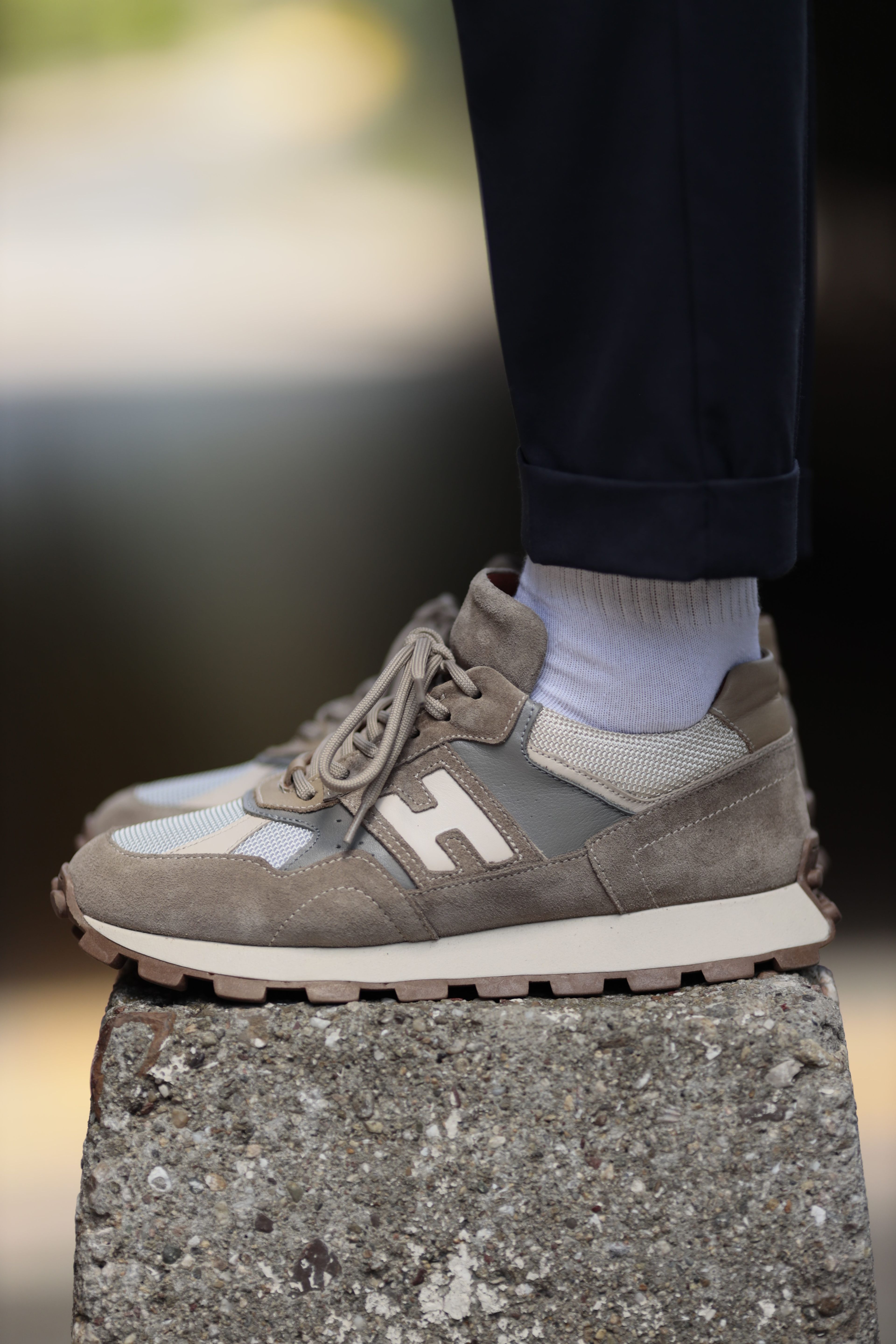Harry Model Kombinasyonlu Deri Eva Model Sneaker Ayakkabı