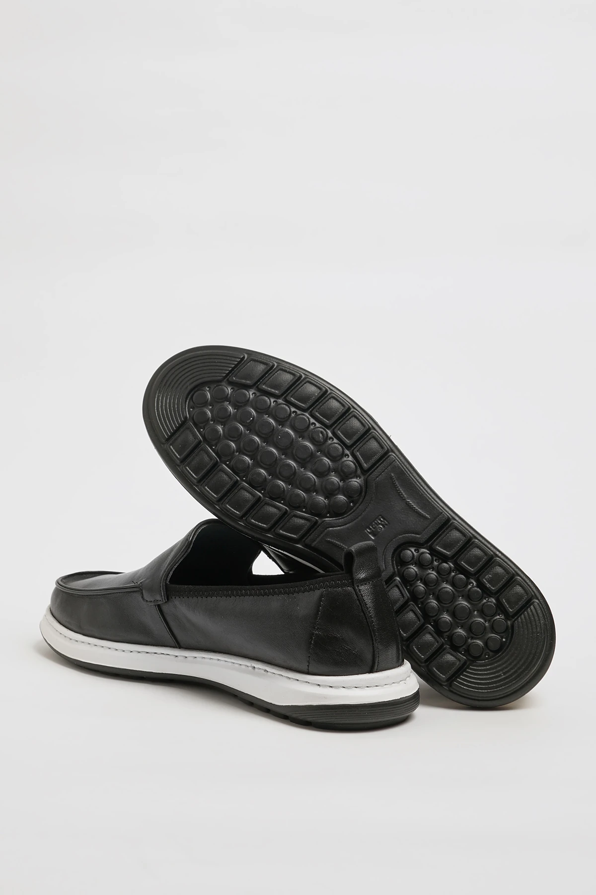 Toros Model Eva Taban Hakiki Natural Deri Casual Ayakkabı - SİYAH