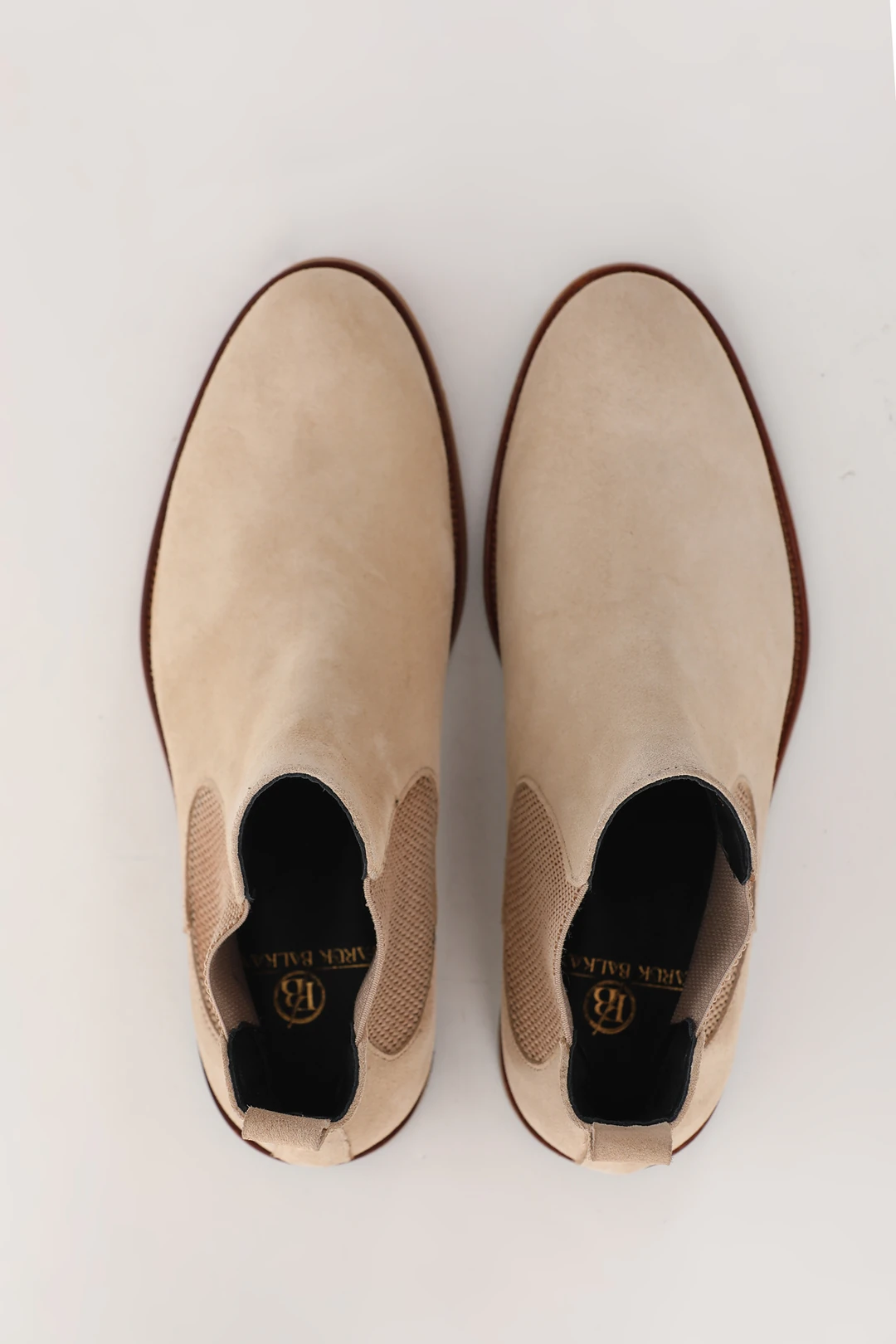 Romeo Model Süet Deri Enjeksiyon Taban Chelsea Bot