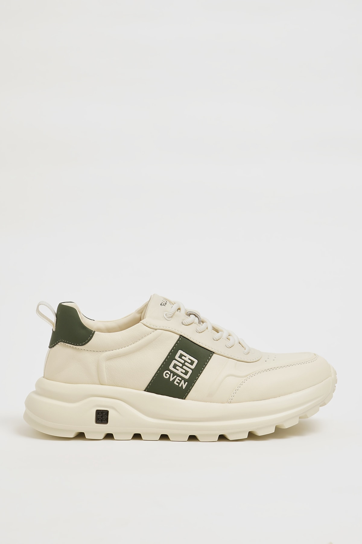 Milton Model İthal Taban Kombinasyonlu Deri Sneaker Ayakkabı